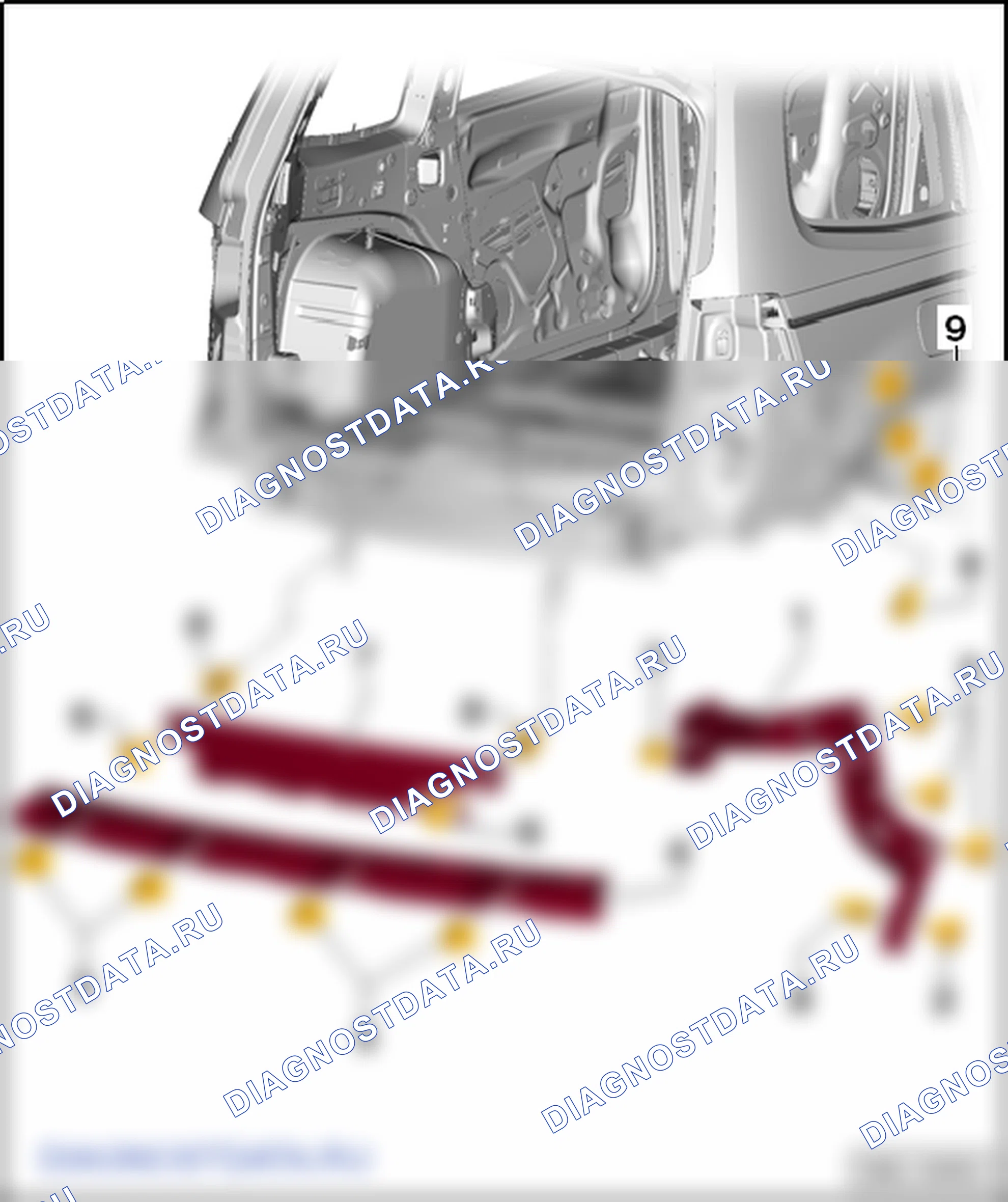 Облицовка заднего бампера. SEAT Alhambra Ii
