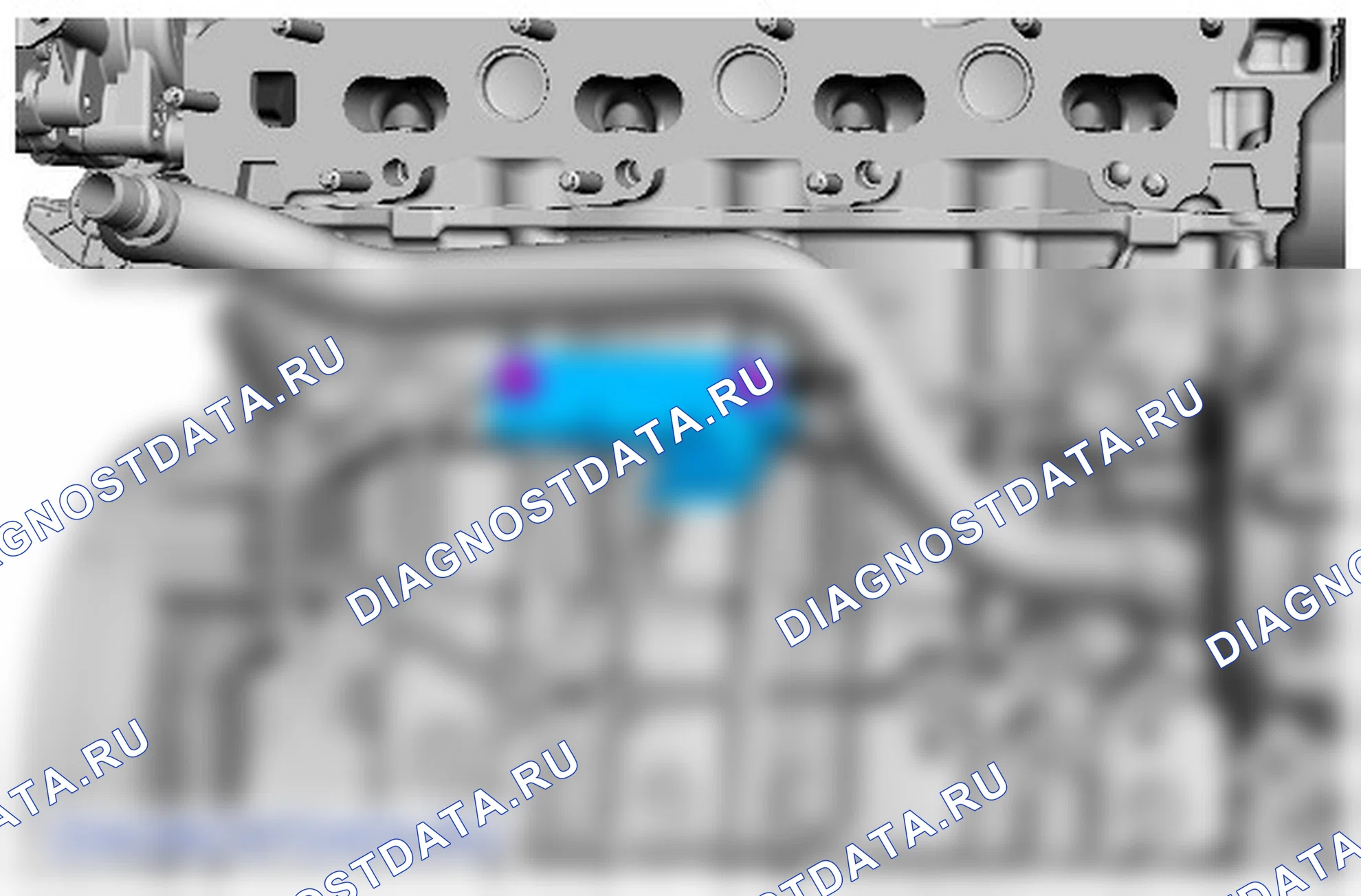 Как снять присоединяемые детали двигателя. Ford S-MAX II