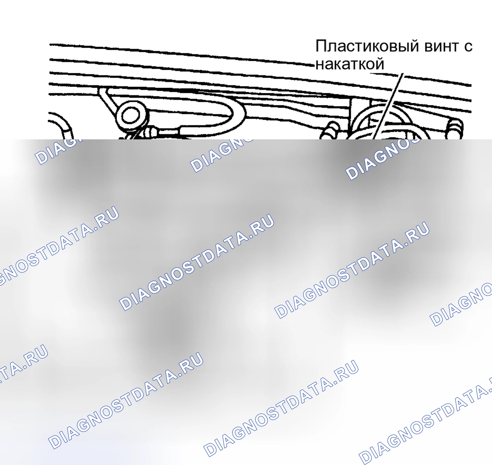 Рис. 1: РЕГУЛИРОВКА ТРОСА КРУИЗ-КОНТРОЛЯ. Land Rover Range Rover II
