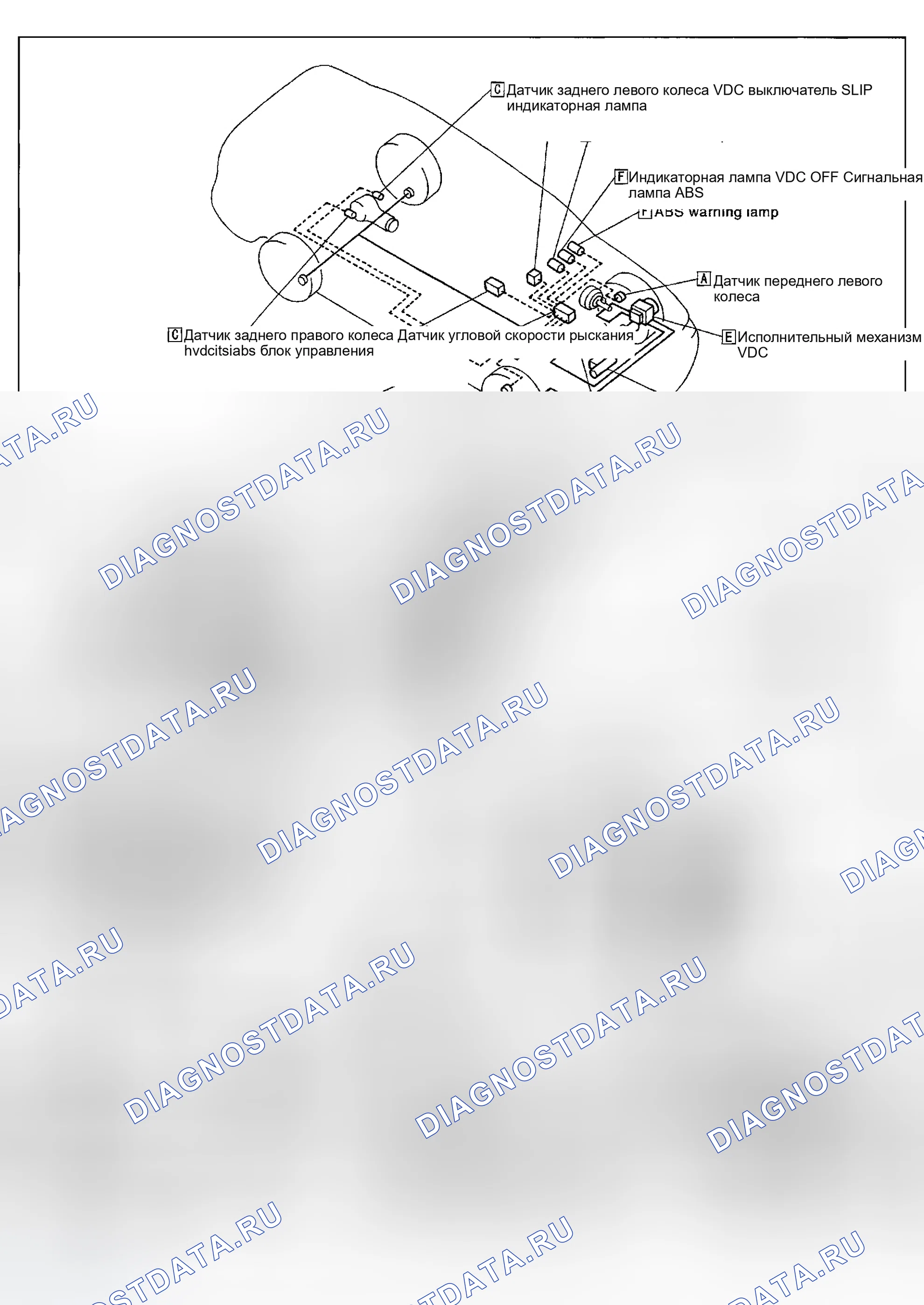 Рис. 6: Место установки компонента. Infiniti G35 III