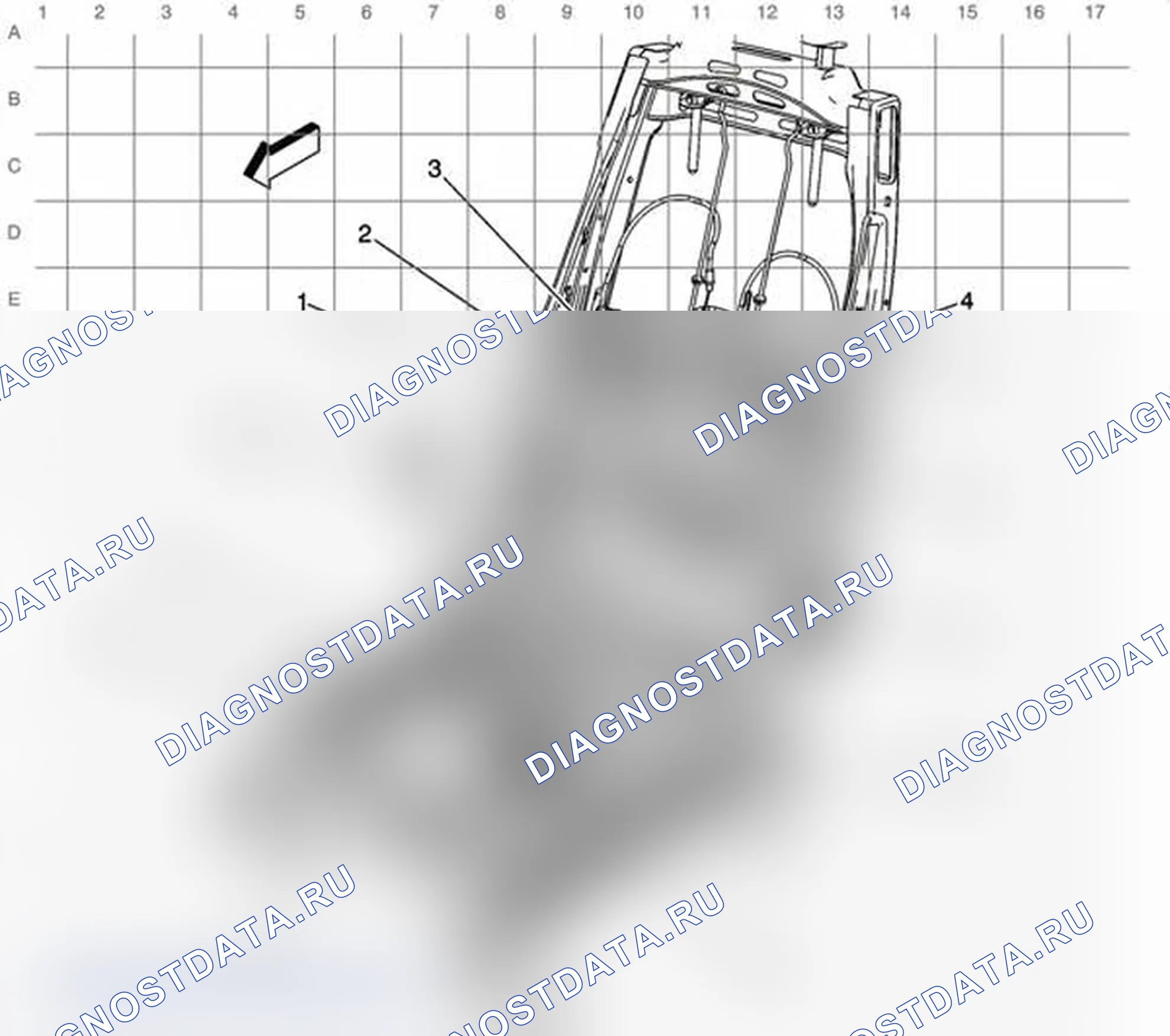 Рис. 2: Виды компонентов ремня безопасности. Chevrolet Silverado 2500 HD 