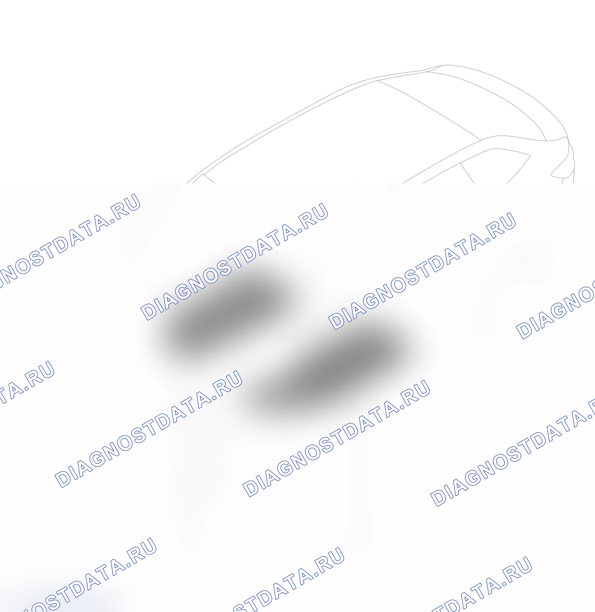 Схема расположения щита под тела — Haval H6S. Haval H6S I