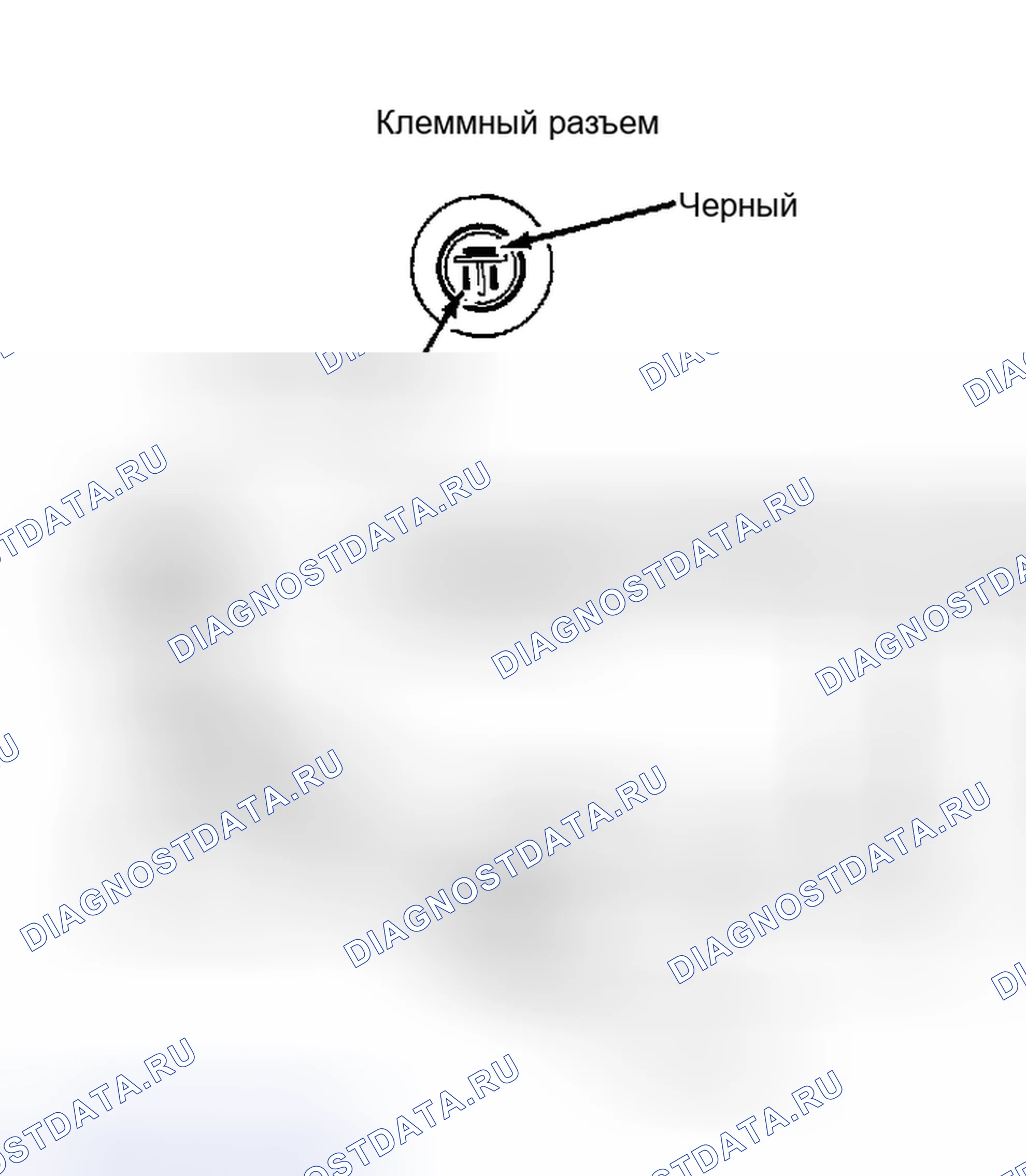 Рис. 5: Проверка блока отправки топливного бака. Honda Prelude II