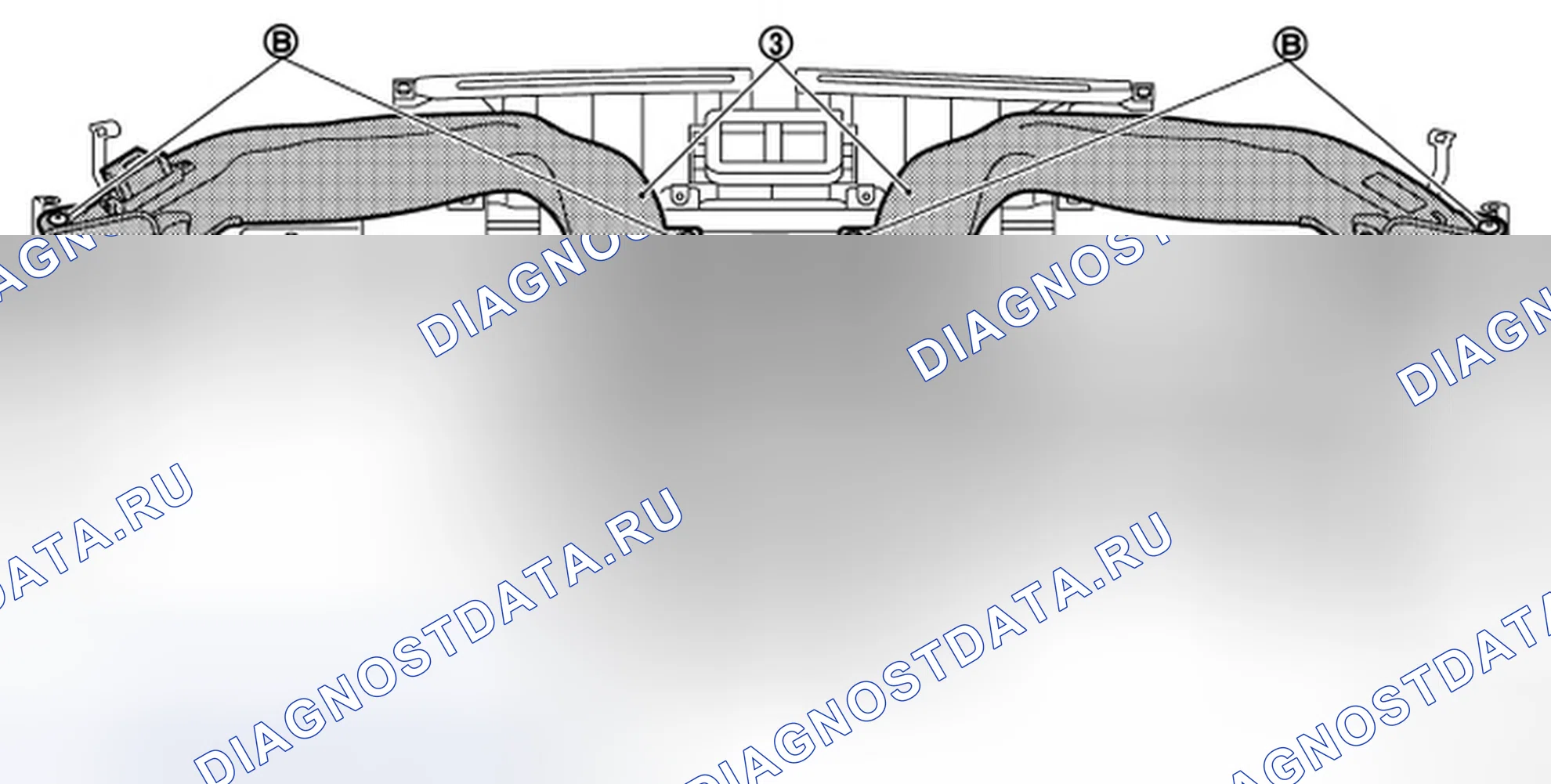 Рис. 114: ДЕМОНТАЖ. Infiniti M56 IV