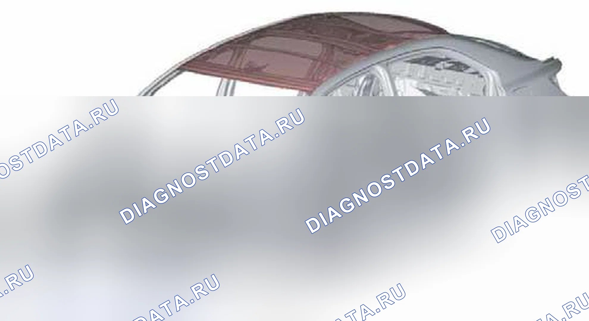 Рис. 192: Демонтаж и монтаж панели крыши. Suzuki Kizashi I