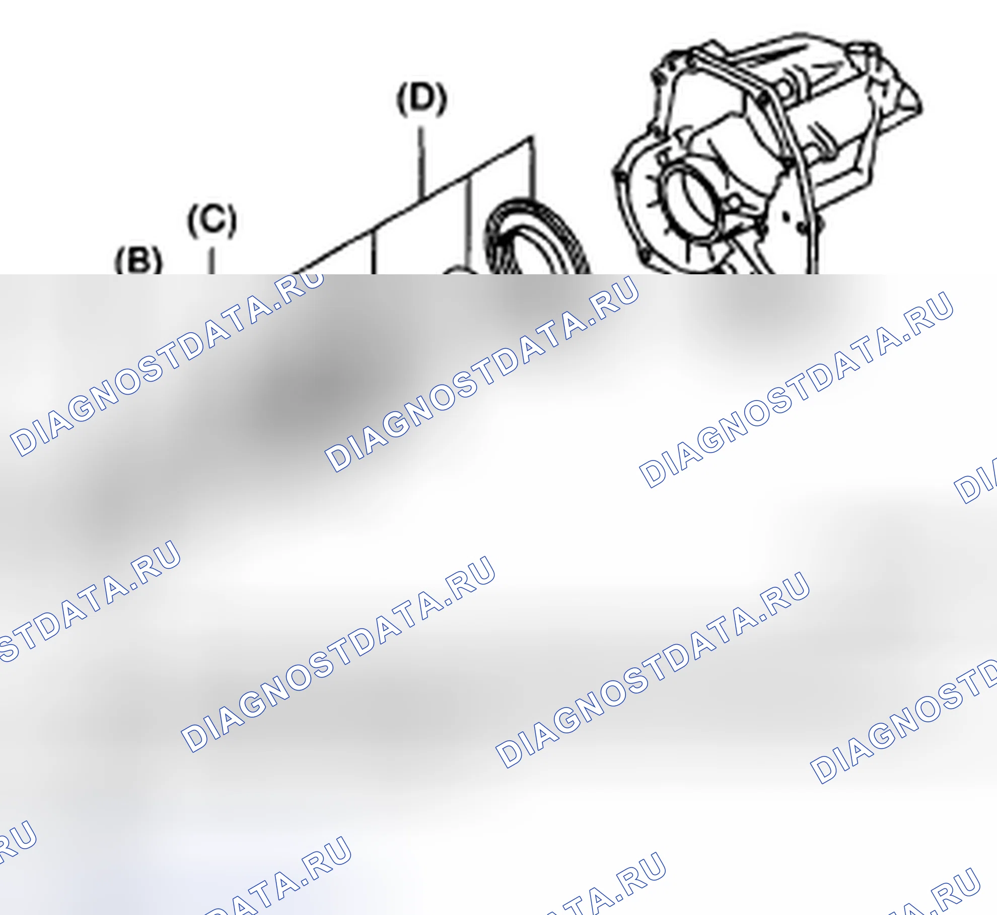 Рис. 584: СБОРКА. Subaru Outback BP рестайлинг