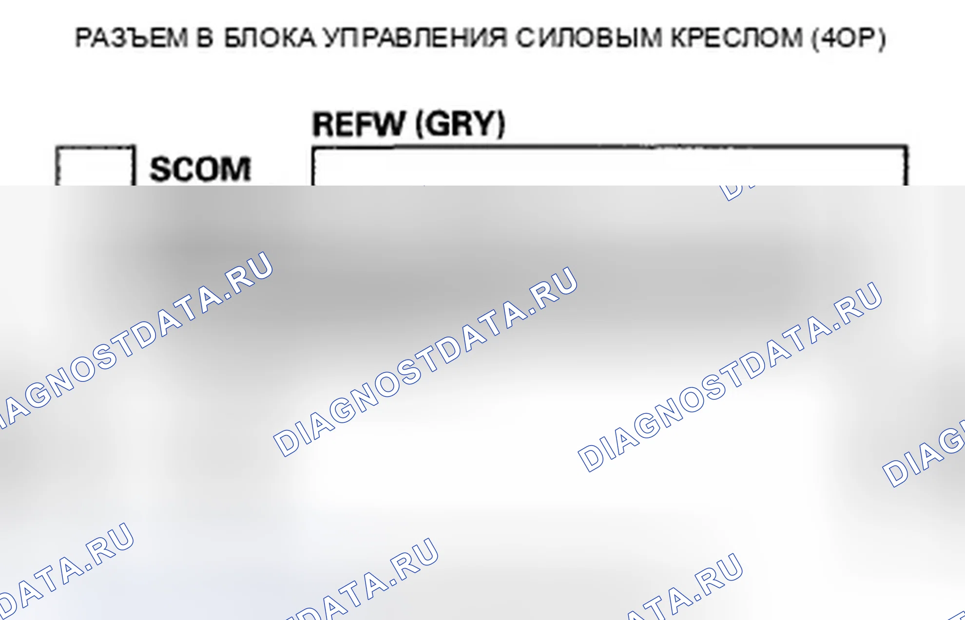Рис. 329: расшифровка кода ошибки B1845: Неисправность цепи переключателя отката сиденья с электроприводом. Honda Crosstour I