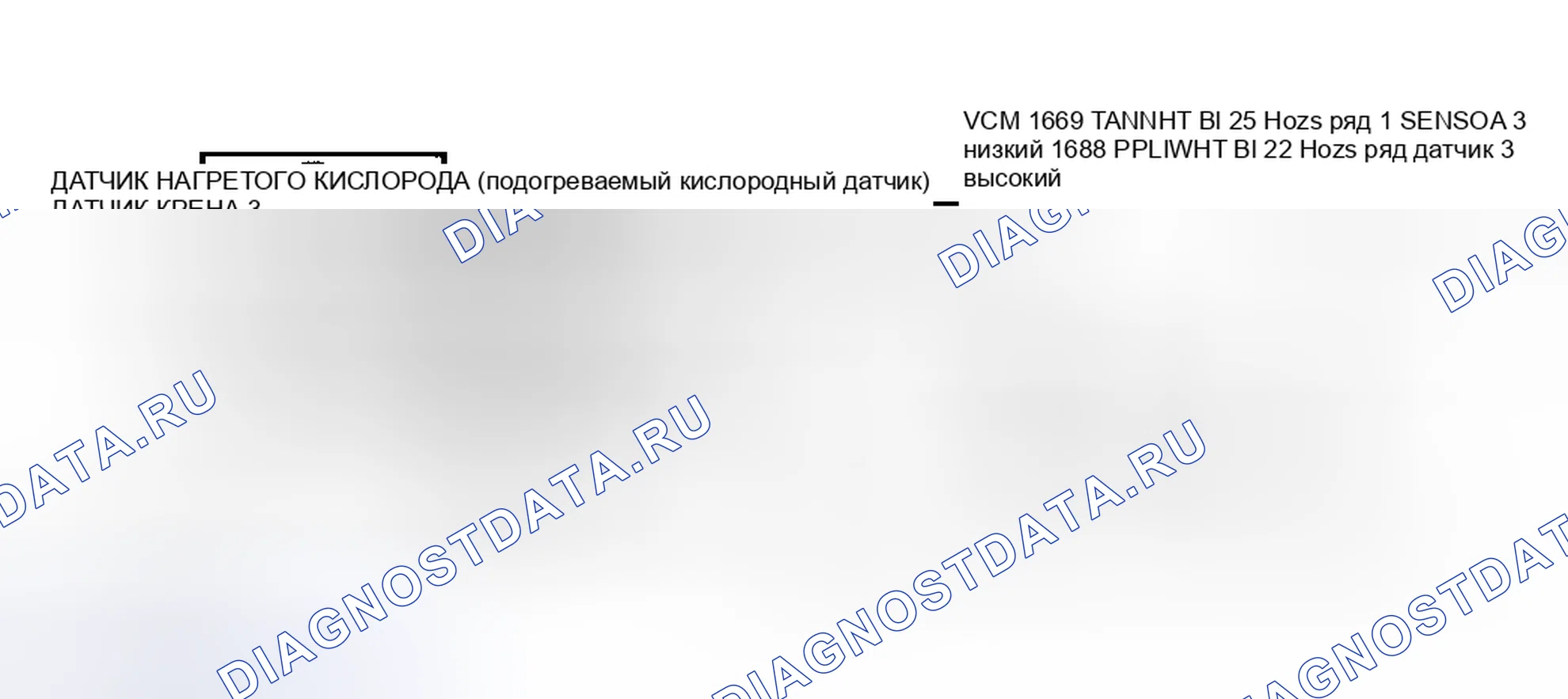 Рис. 78: Схема расшифровка кода ошибки P0143-4.3L и 5.0L. Chevrolet Suburban IX