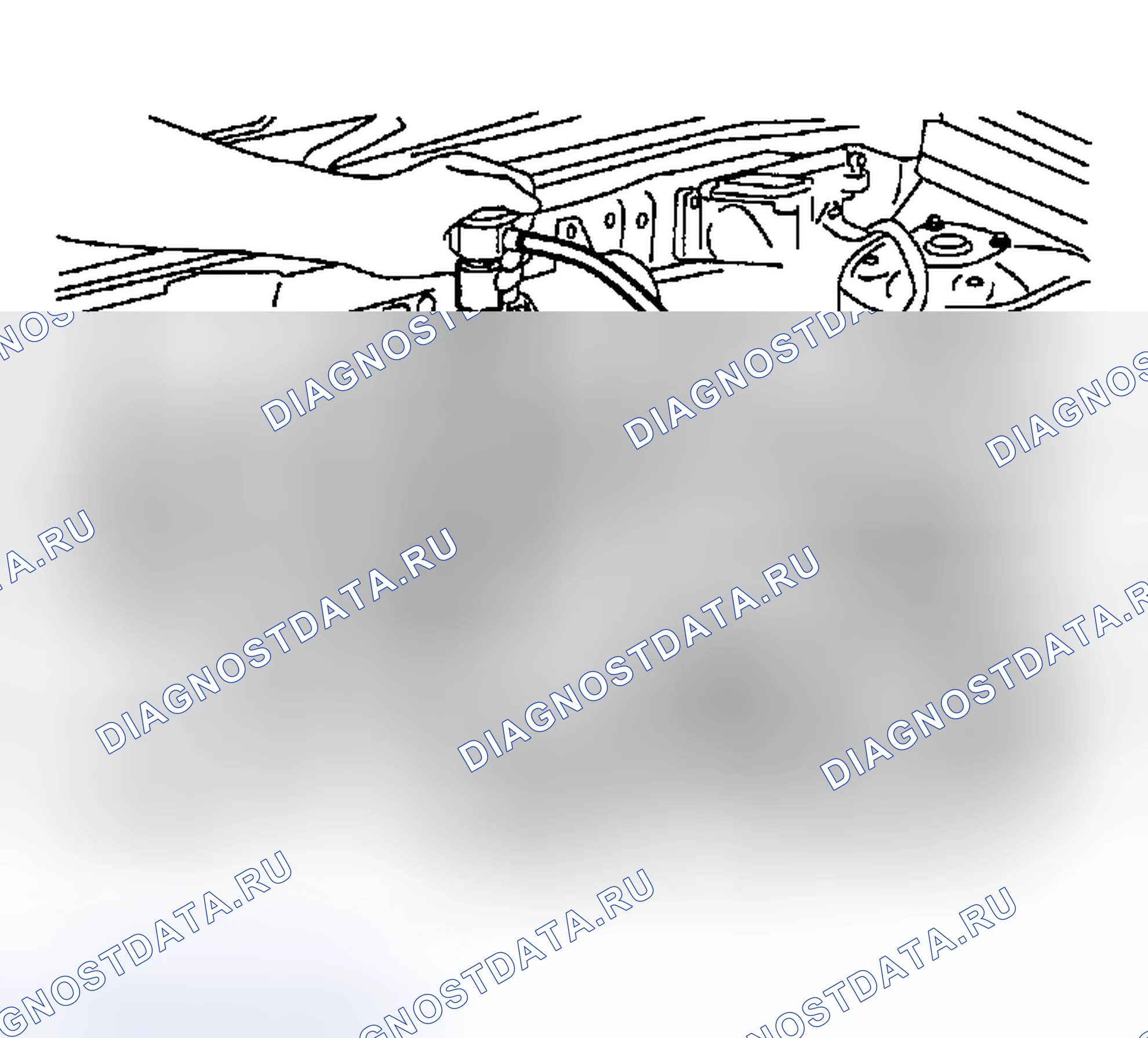 Рис. 104: Проверка давления сжатия. Nissan Altima L31