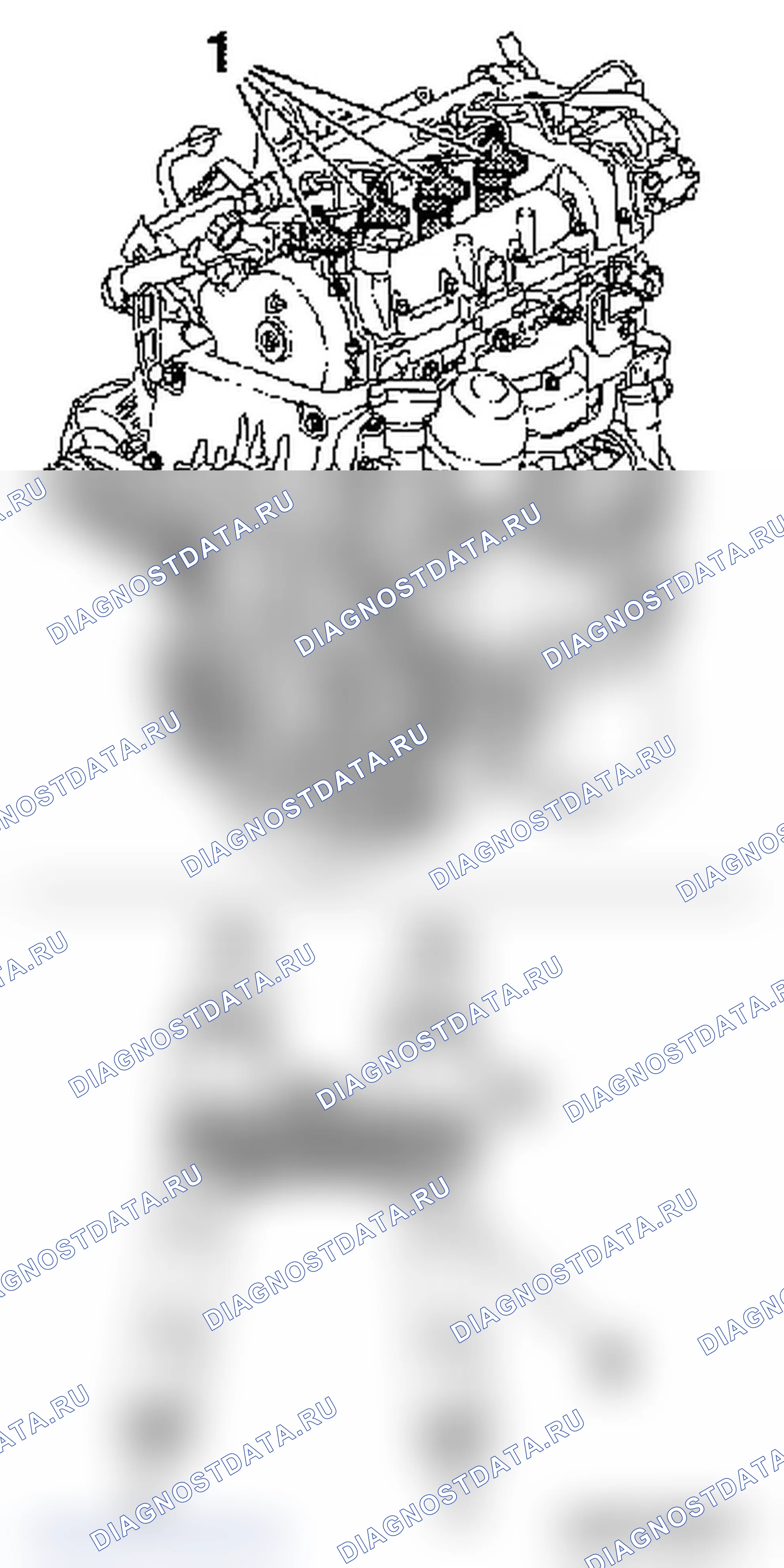 Форсунка дизельного двигателя Z 13 DT DOHC. Opel Corsa C