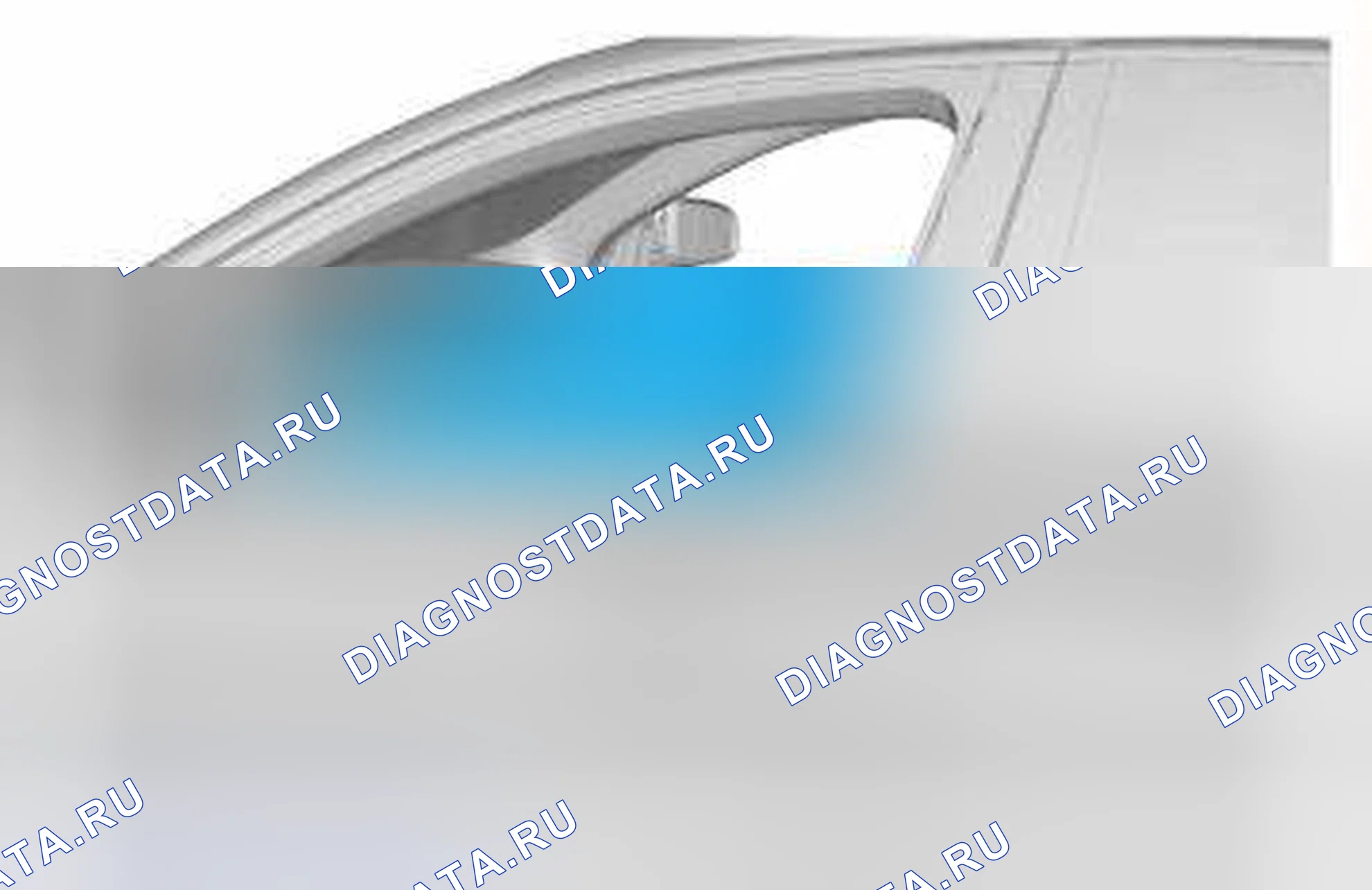 Рис. 67: ОКНО, ПЕРЕДНЯЯ ДВЕРЬ.. Volvo S80 II рестайлинг