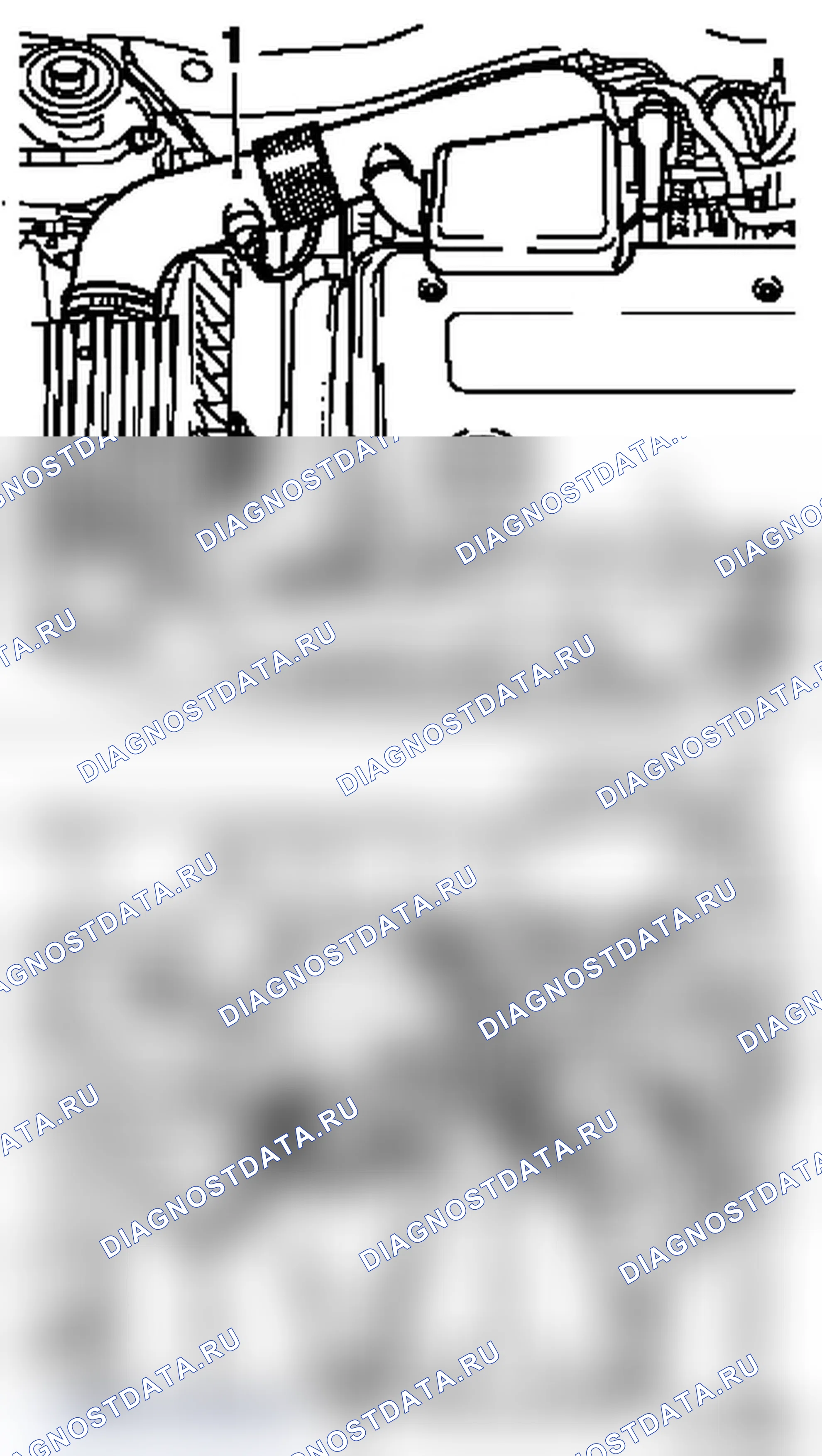 Демонтаж и установка шагового двигателя холостого хода (X 14 XE, X 16 XEL). Opel Astra G