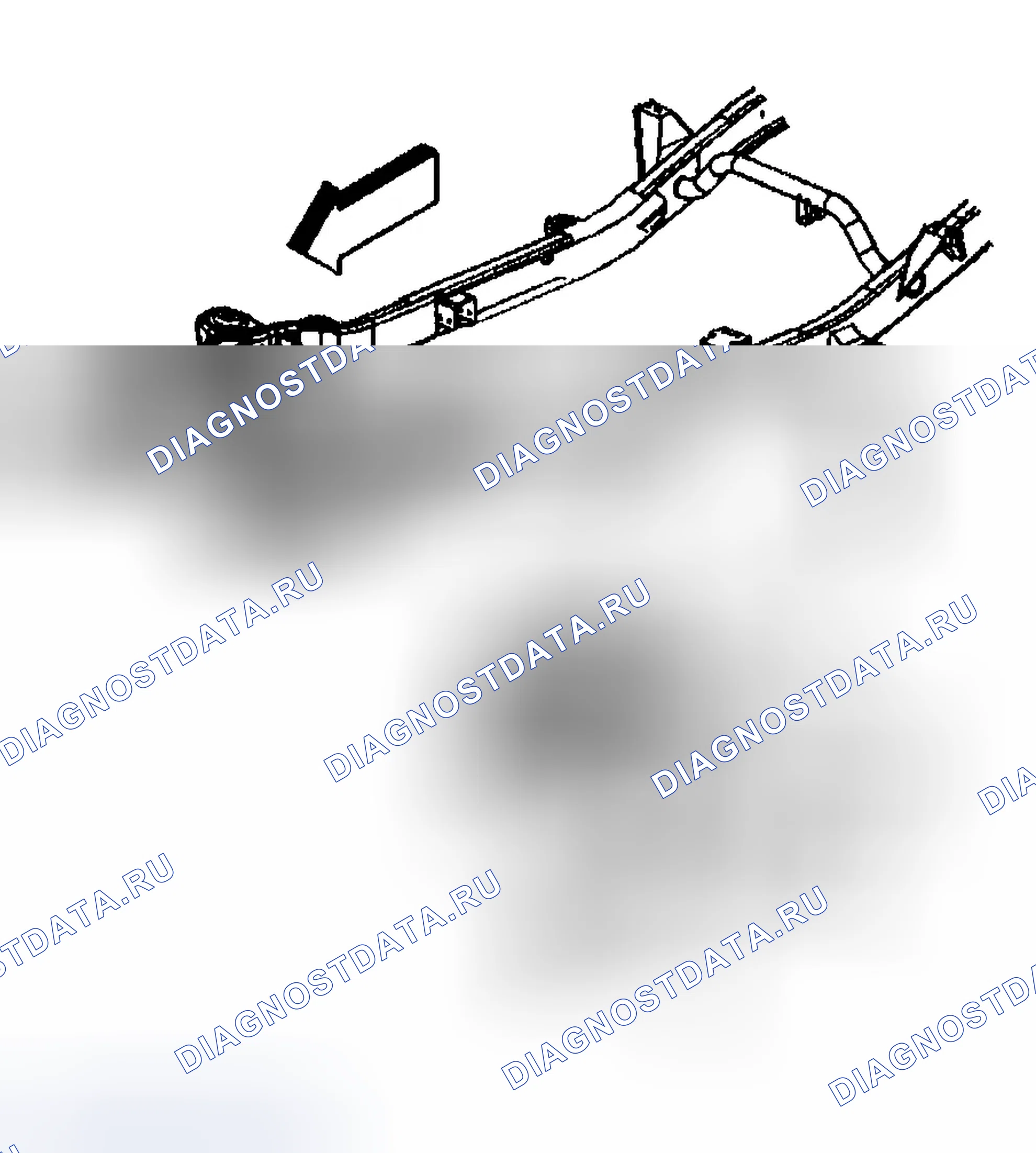Рис. 9: Порядок демонтажа. Chevrolet Silverado 2500 