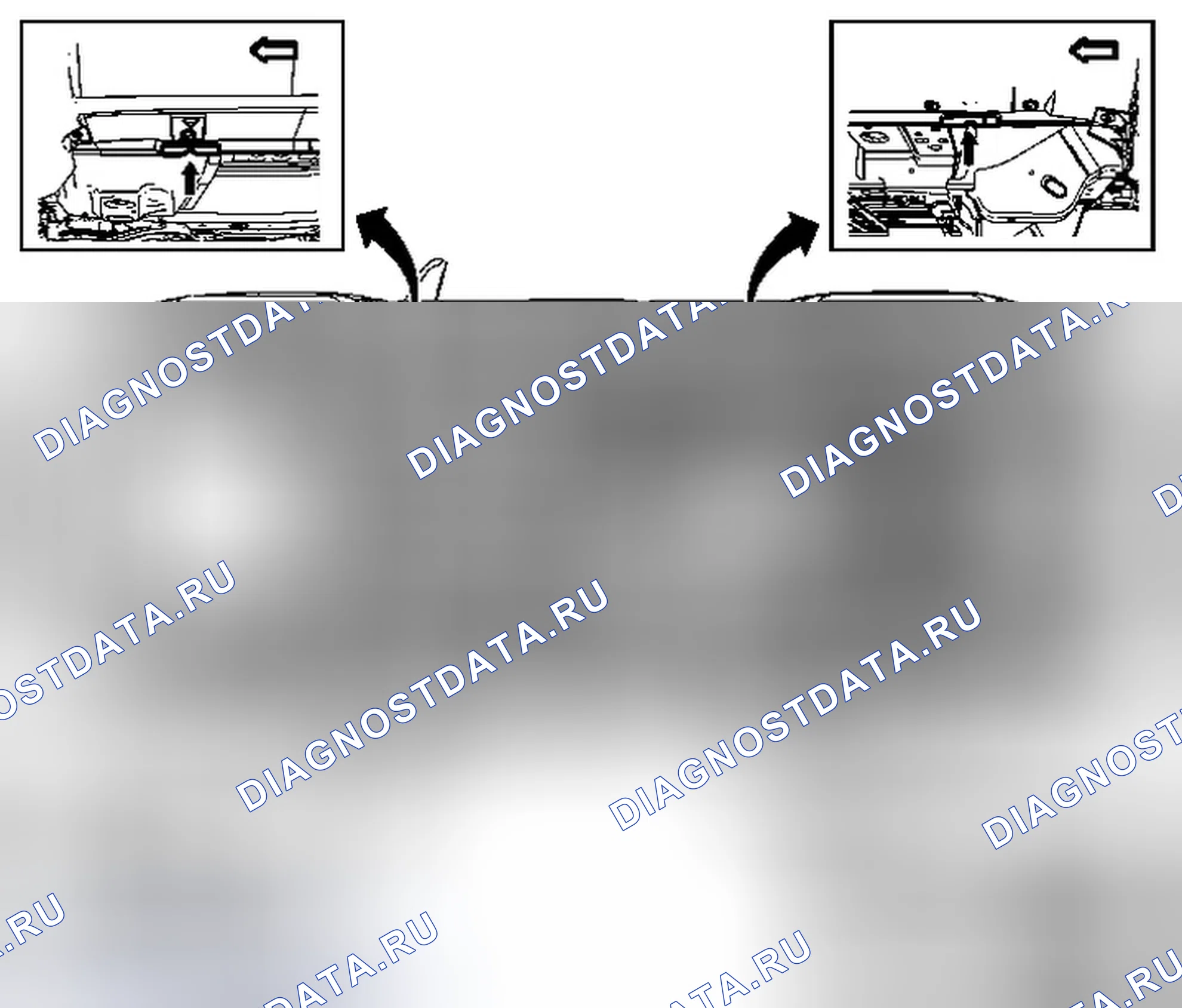 Рис. 6: Подъем и подъем транспортного средства. Chevrolet Captiva I рестайлинг 2