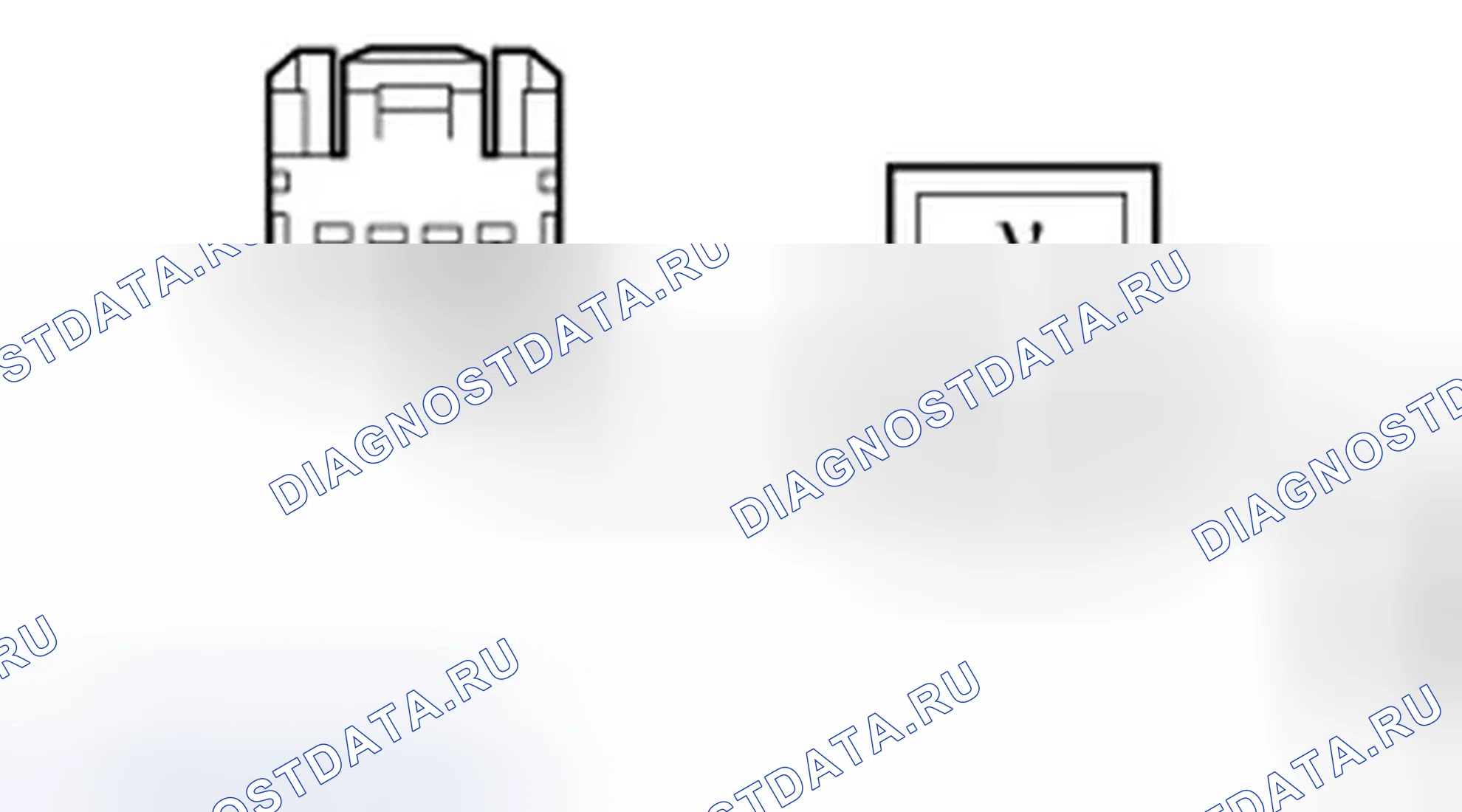 Рис. 53: диагностический тест M: FCIM НЕ РЕАГИРУЕТ НА СКАНИРУЮЩЕЕ УСТРОЙСТВО. Ford Flex I