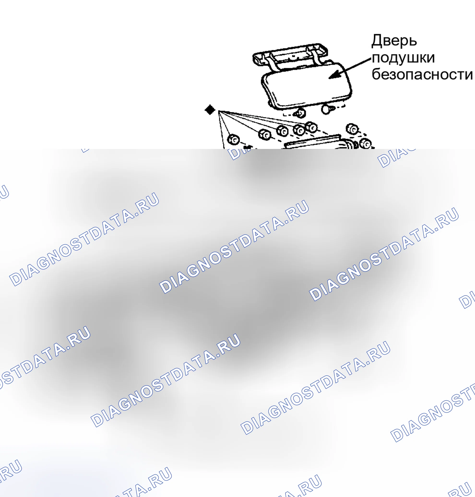 Рис. 8: ОТКЛЮЧЕНИЕ СИСТЕМЫ. Toyota Avalon XX10