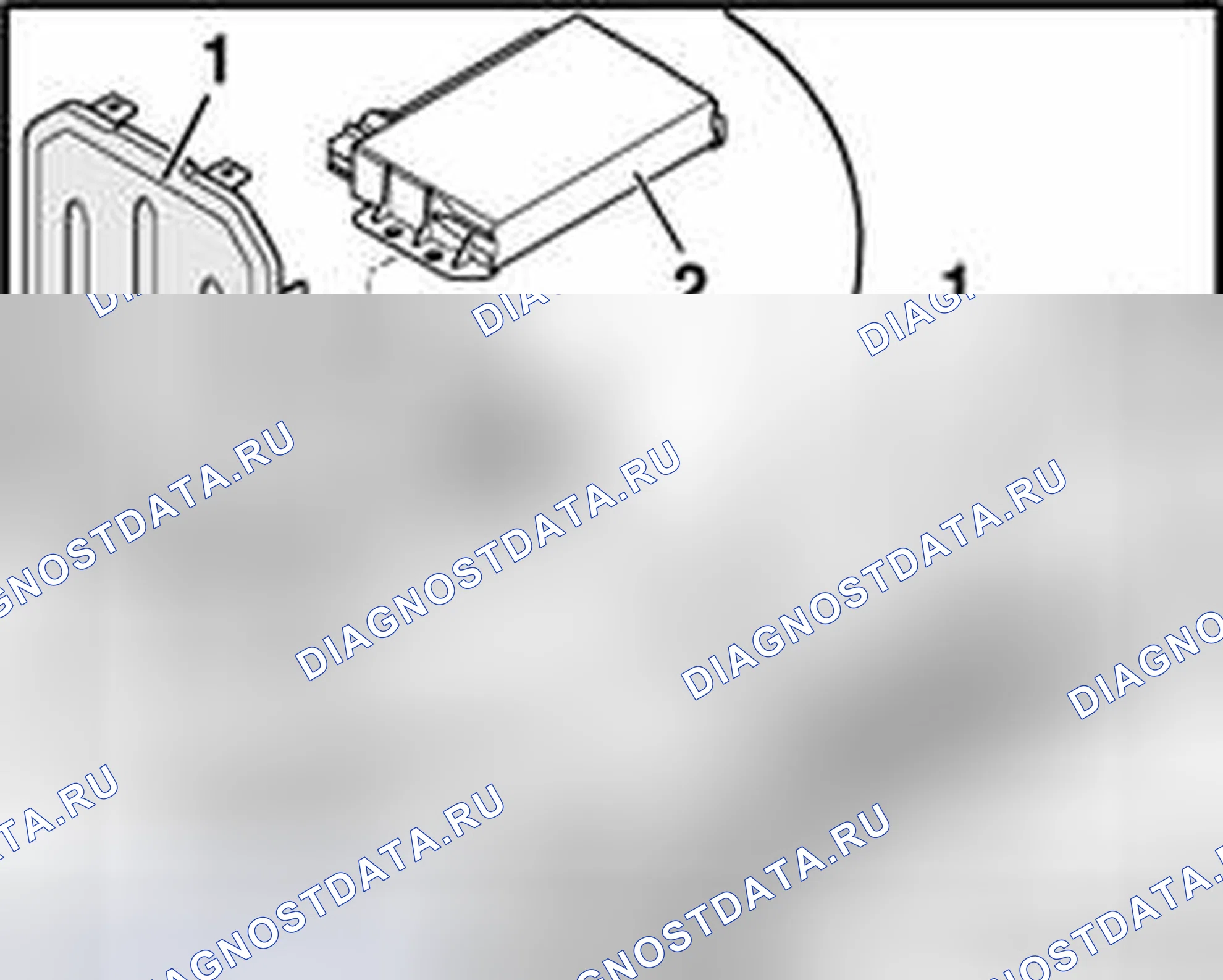 Рис. 413: Центральный модуль управления системой комфорта J393. Audi S4 B6