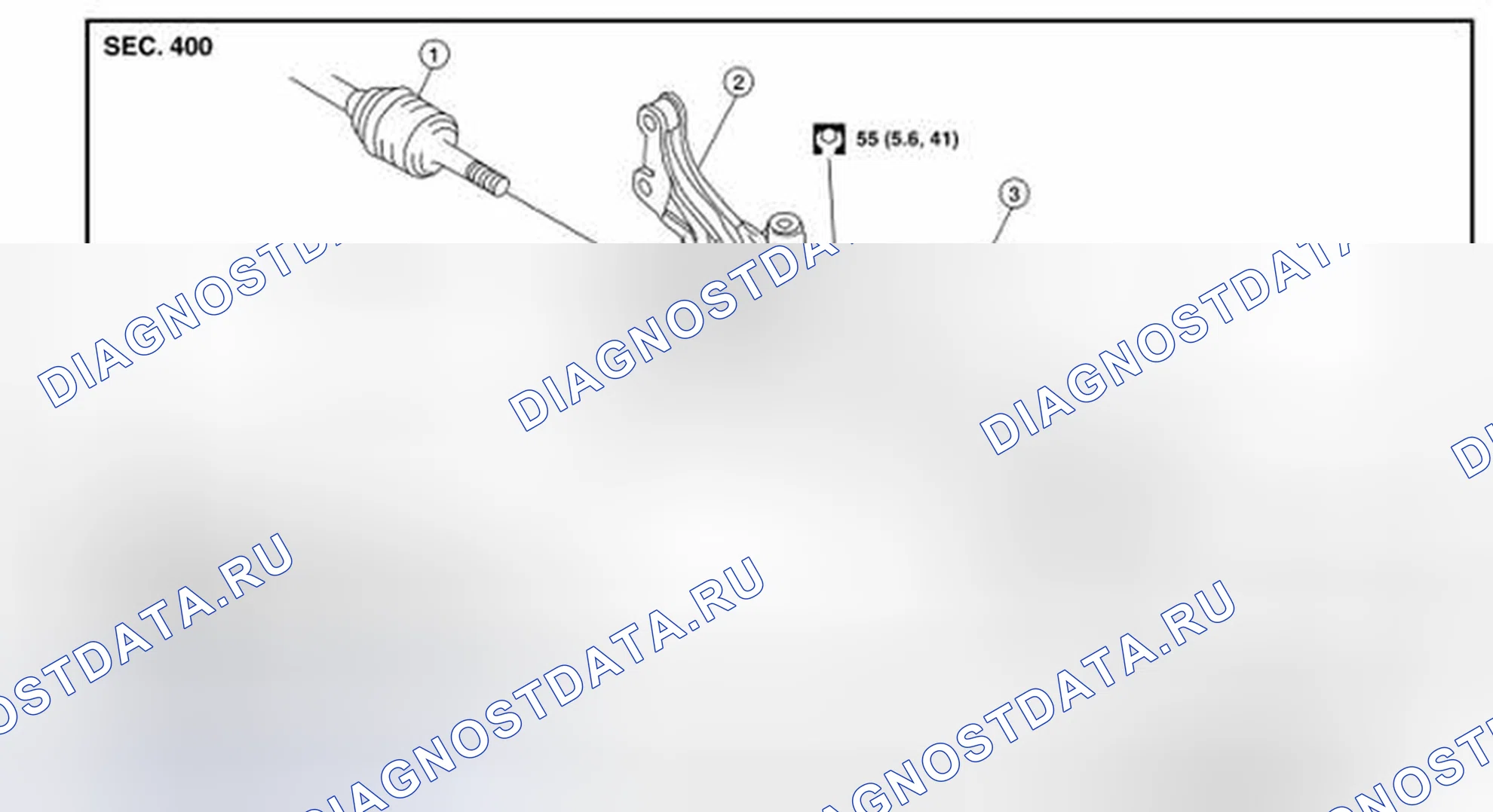 Рис. 3: КОМПОНЕНТ. Nissan Sentra B16 рестайлинг