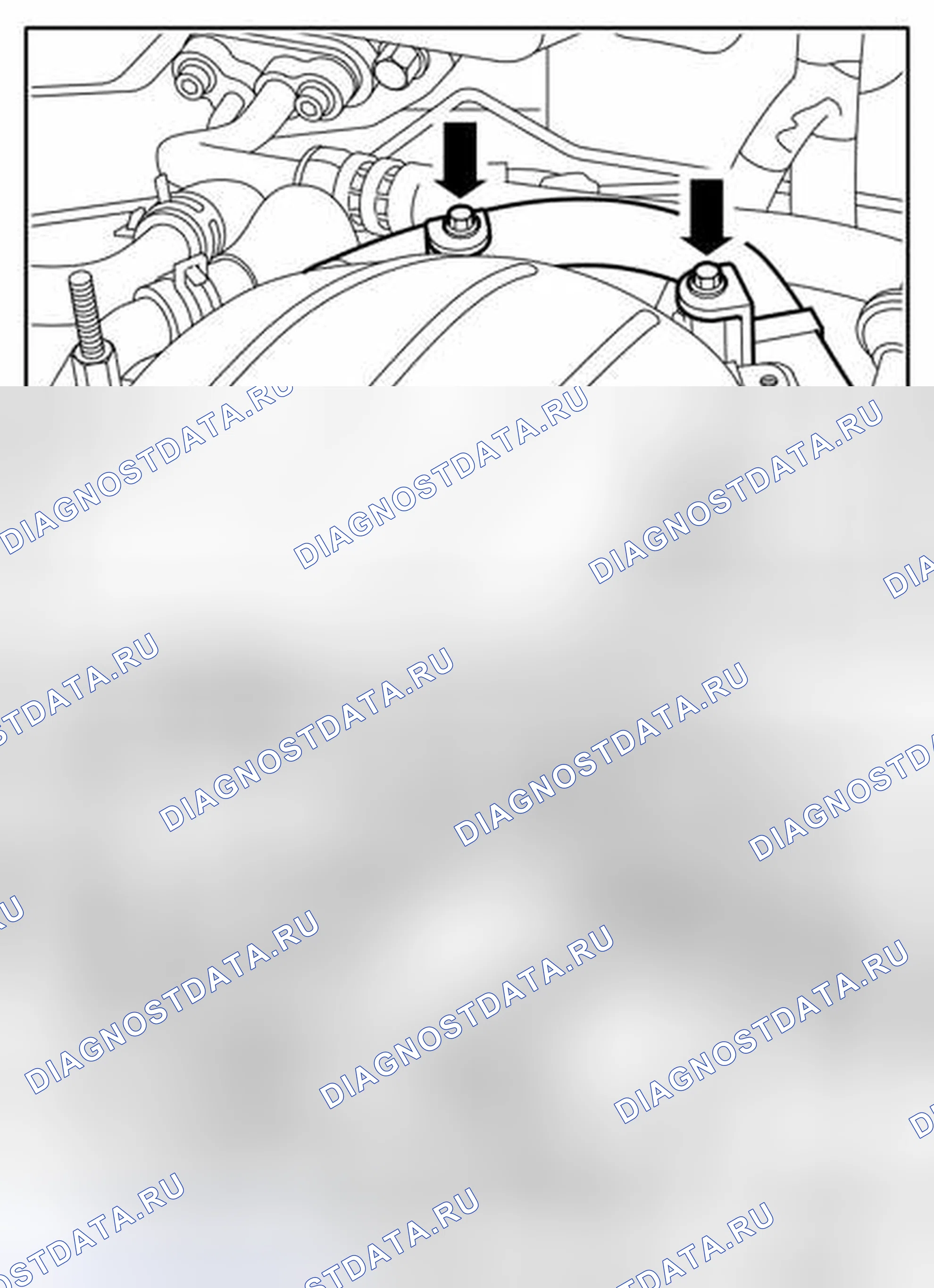 Рис. 2: ДЕМОНТАЖ. Land Rover Range Rover L322