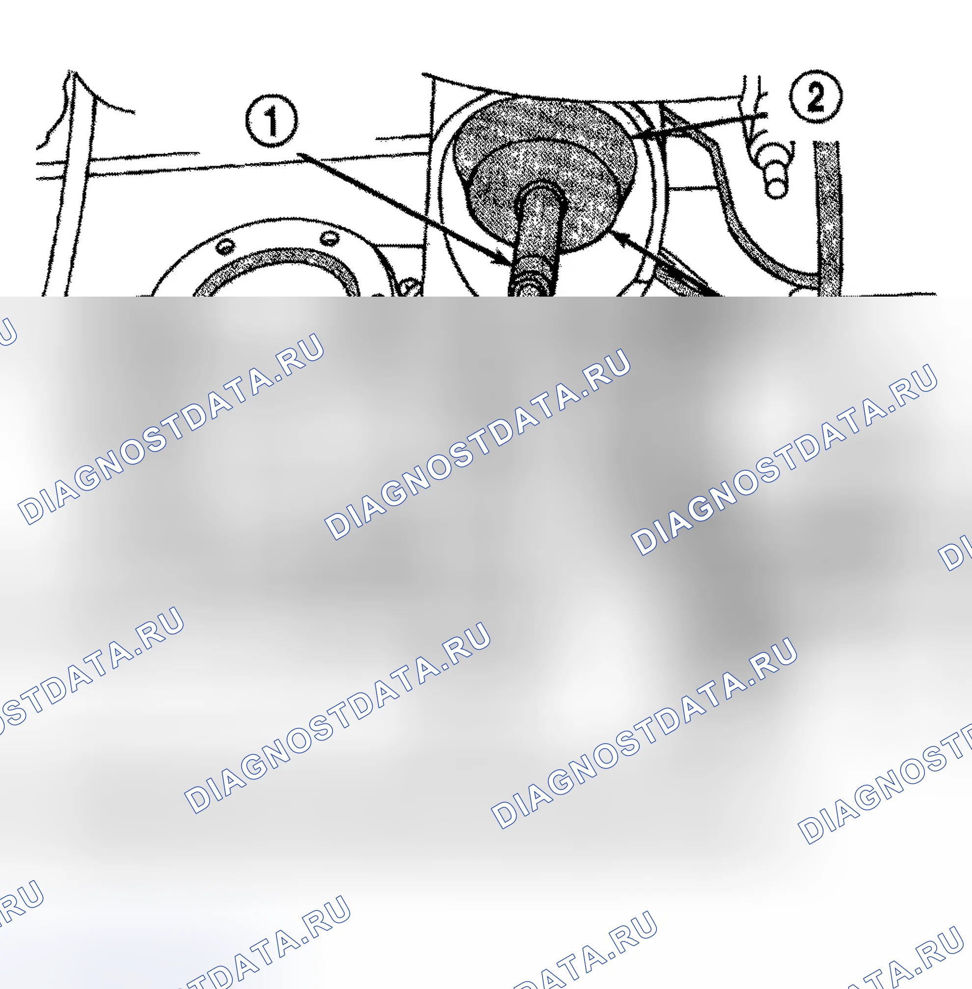 Рис. 74: УСТАНОВКА. Chrysler Town & Country IV