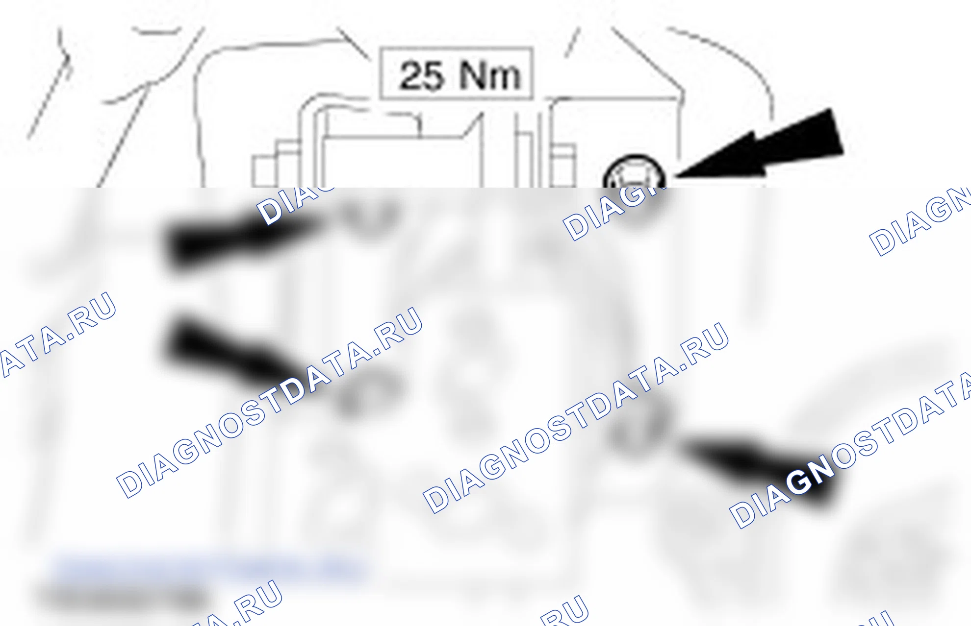 Как снять и установить вакуумный усилитель тормозов. Ford Transit Connect I рестайлинг