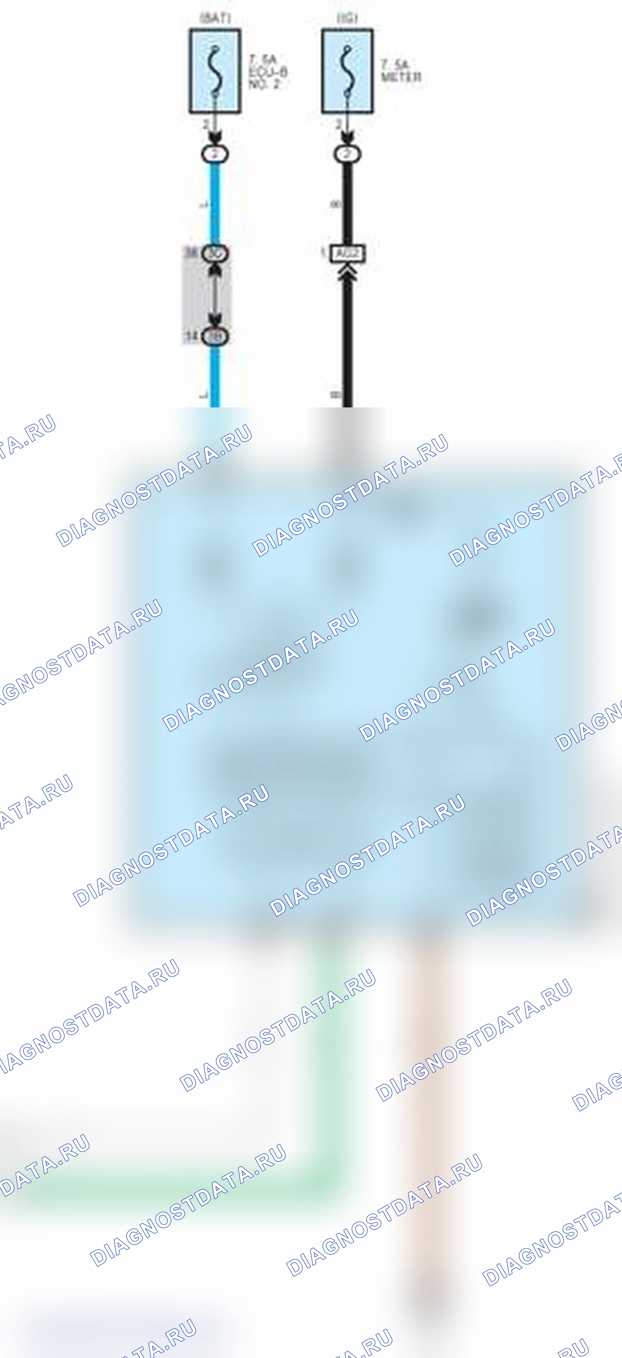 Рис. 188: электросхема EPS (4 из 4). Toyota Prius C I