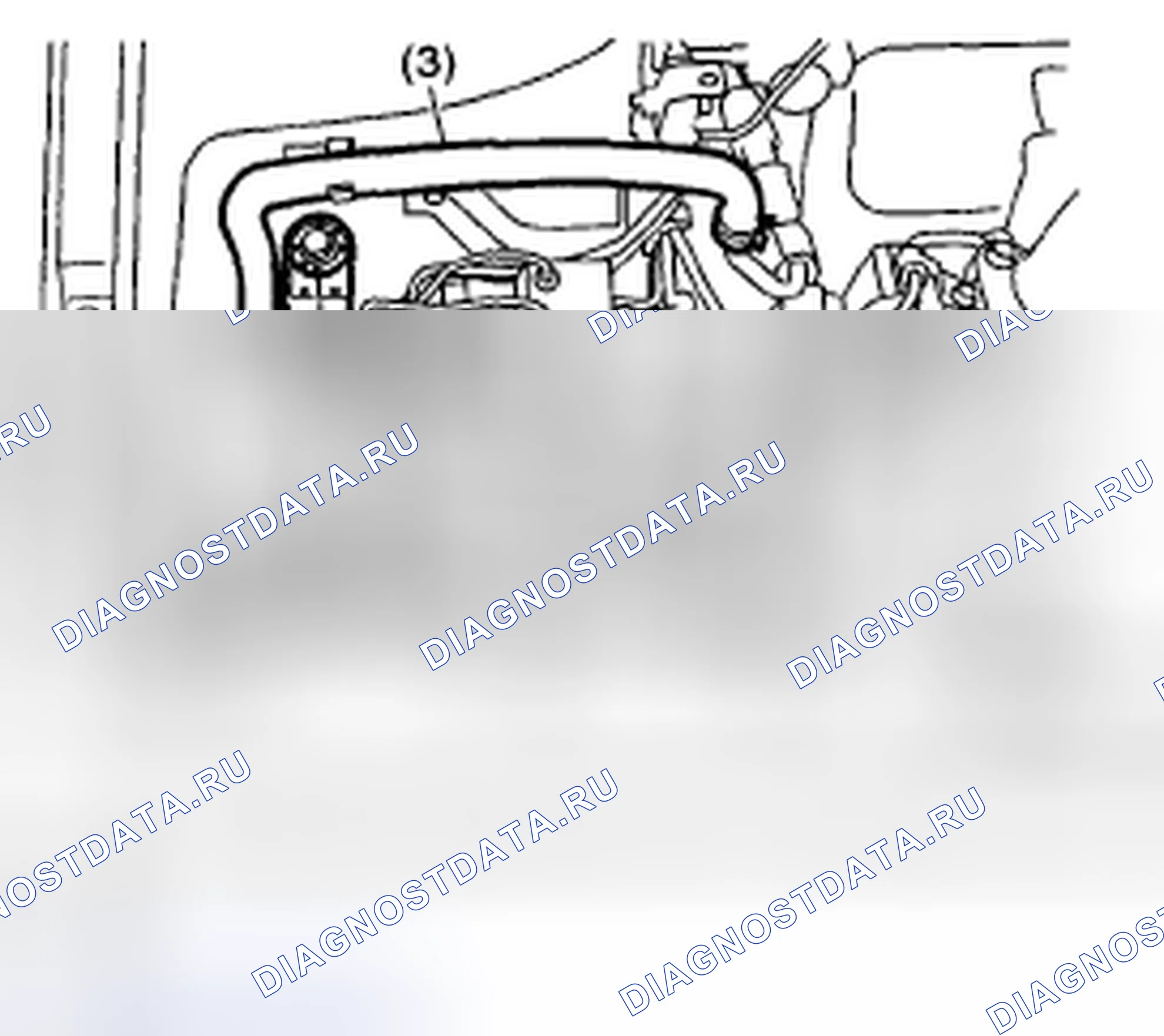 Рис. 169: ДЕМОНТАЖ. Subaru Outback BP рестайлинг