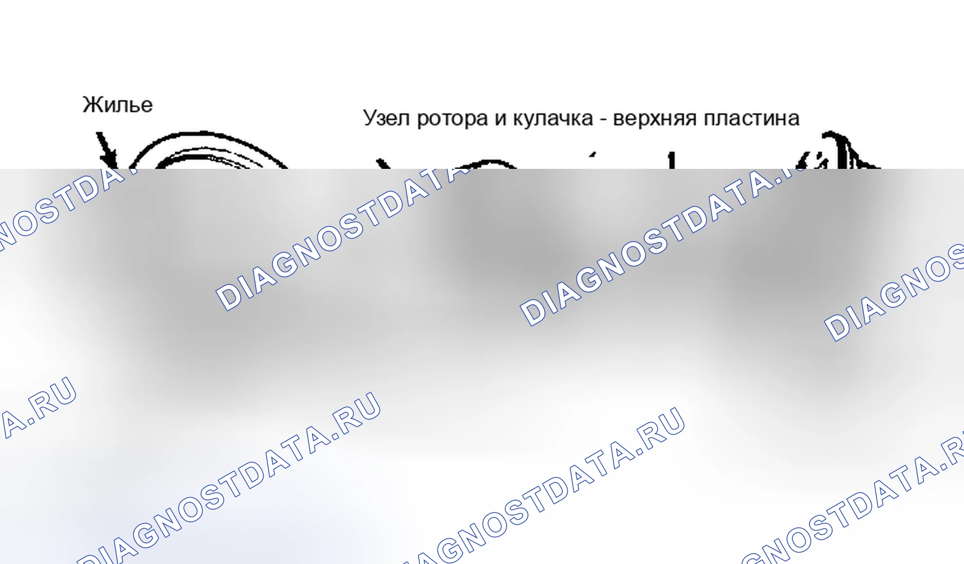 Рис. 2: Насос в разобранном виде. Mercury Marquis V