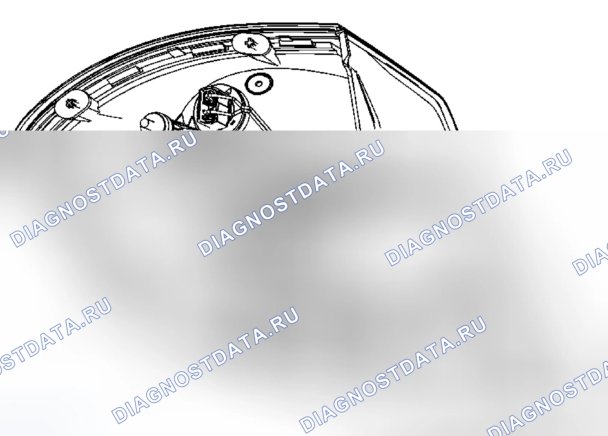 Рис. 31: Замена лампы заднего габарита. Kia Rio III рестайлинг