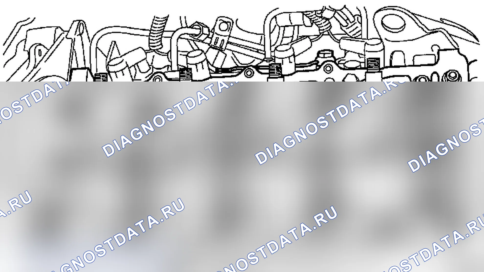 Возвратный топливопровод Y 17 DT. Opel Astra G