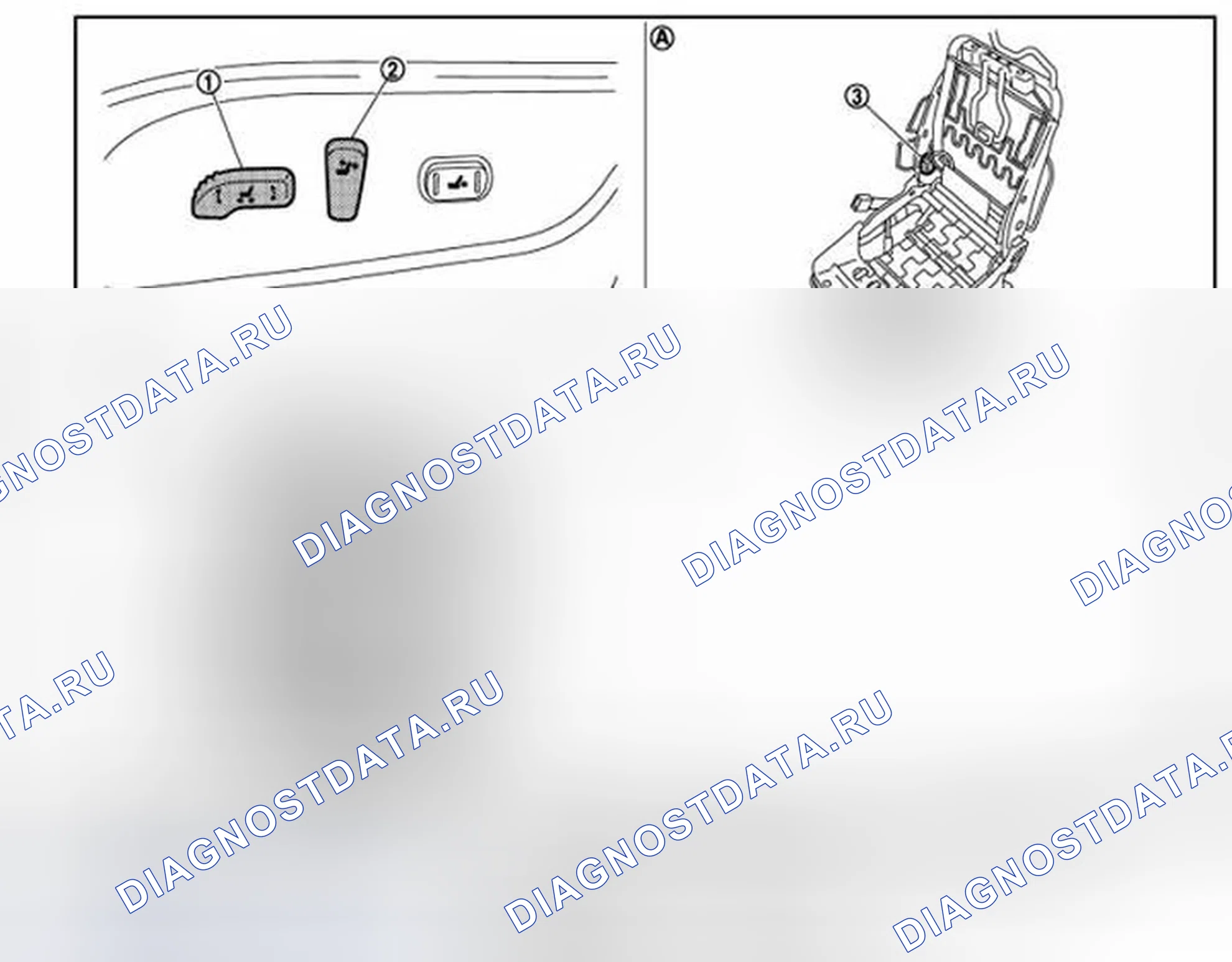 Рис. 82: Расположение компонентов. Infiniti QX50 I
