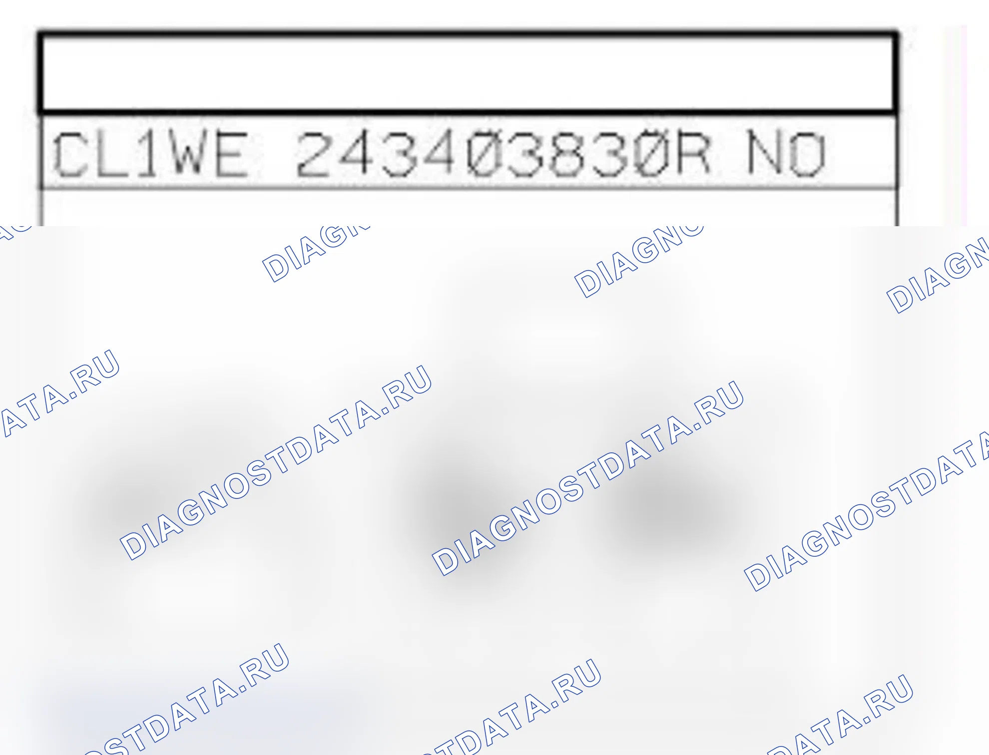 Распиновка разъёма 979 — Подогреватель шланга вентиляции картера. Renault Clio IV