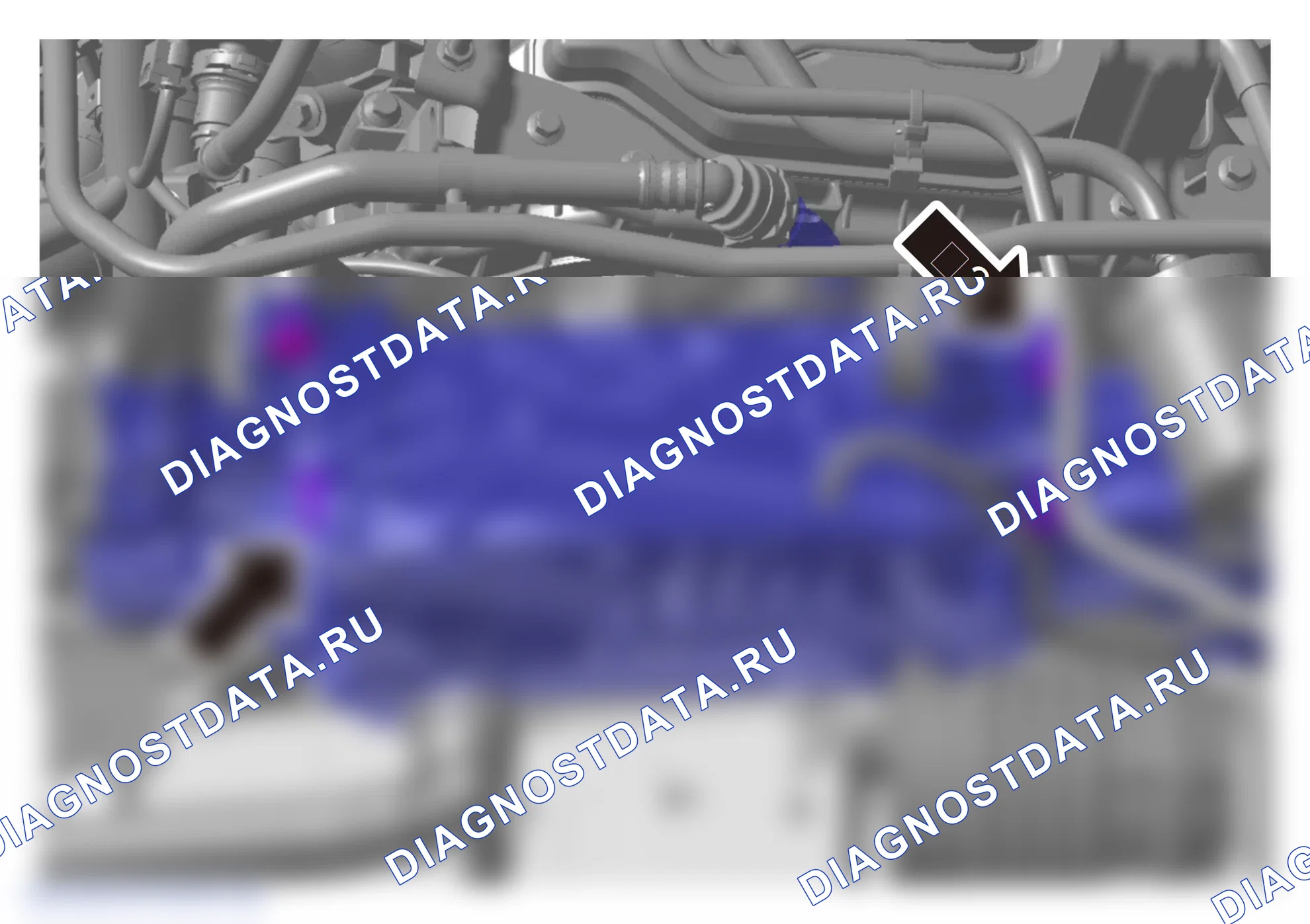 Как снять и установить электромагнитный клапан VVT — Wey V8X. Wey V8X I