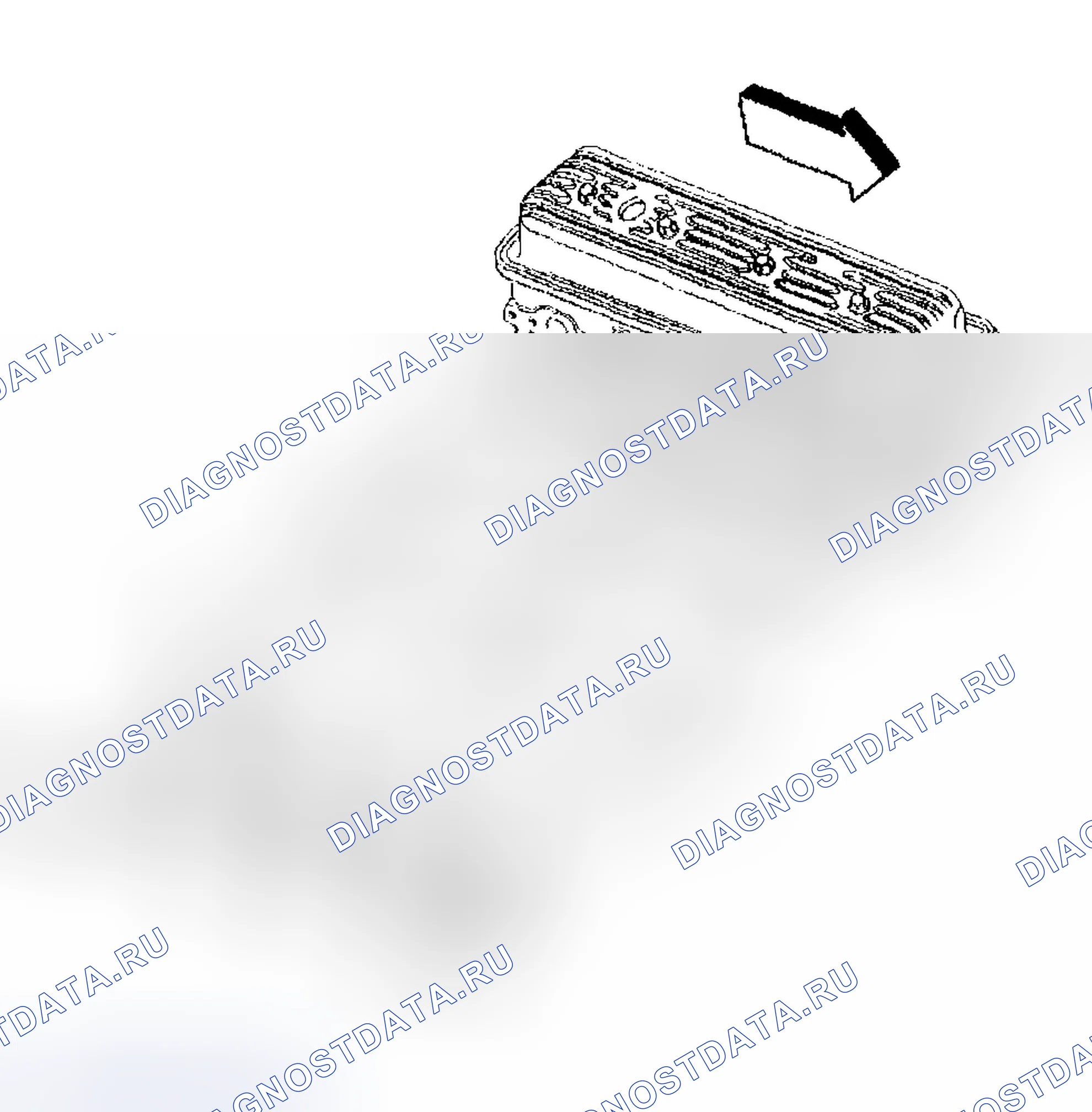 Рис. 241: Монтаж выпускного коллектора - справа. GMC Yukon Denali 