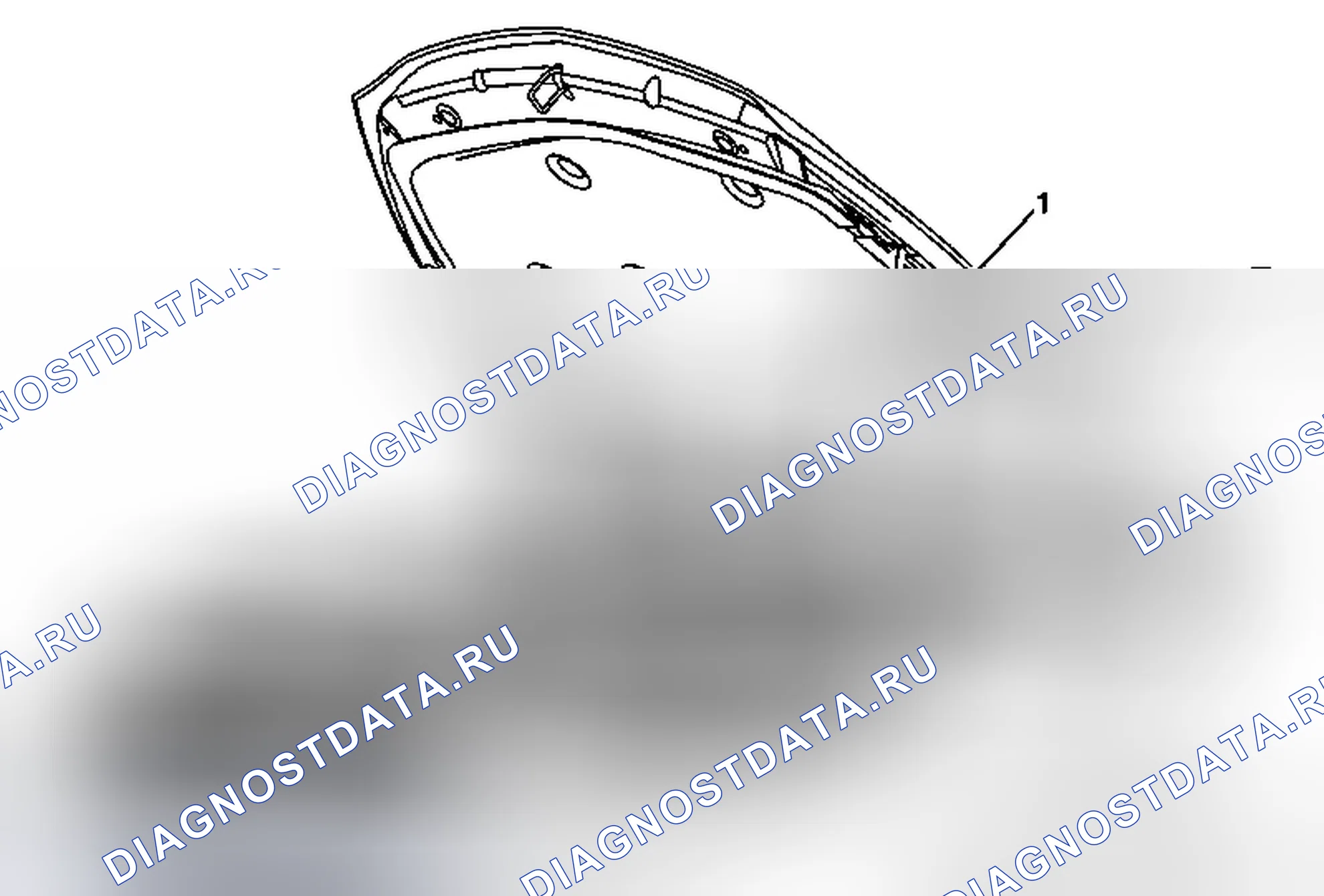Рис. 100: Замена стойки капота. Chevrolet Malibu VIII рестайлинг
