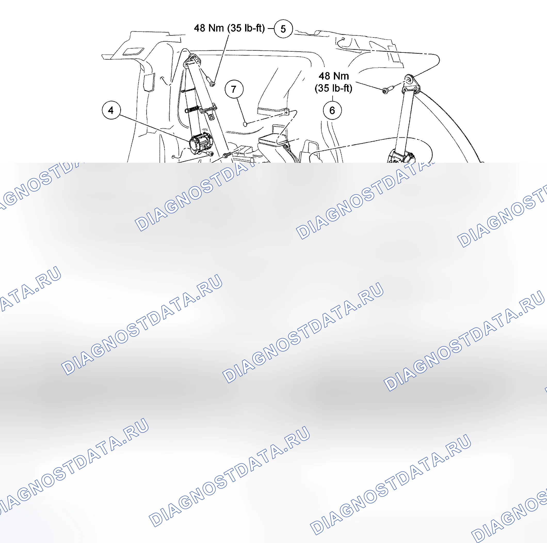 Рис. 4: Демонтаж и монтаж. Hyundai Mistra II