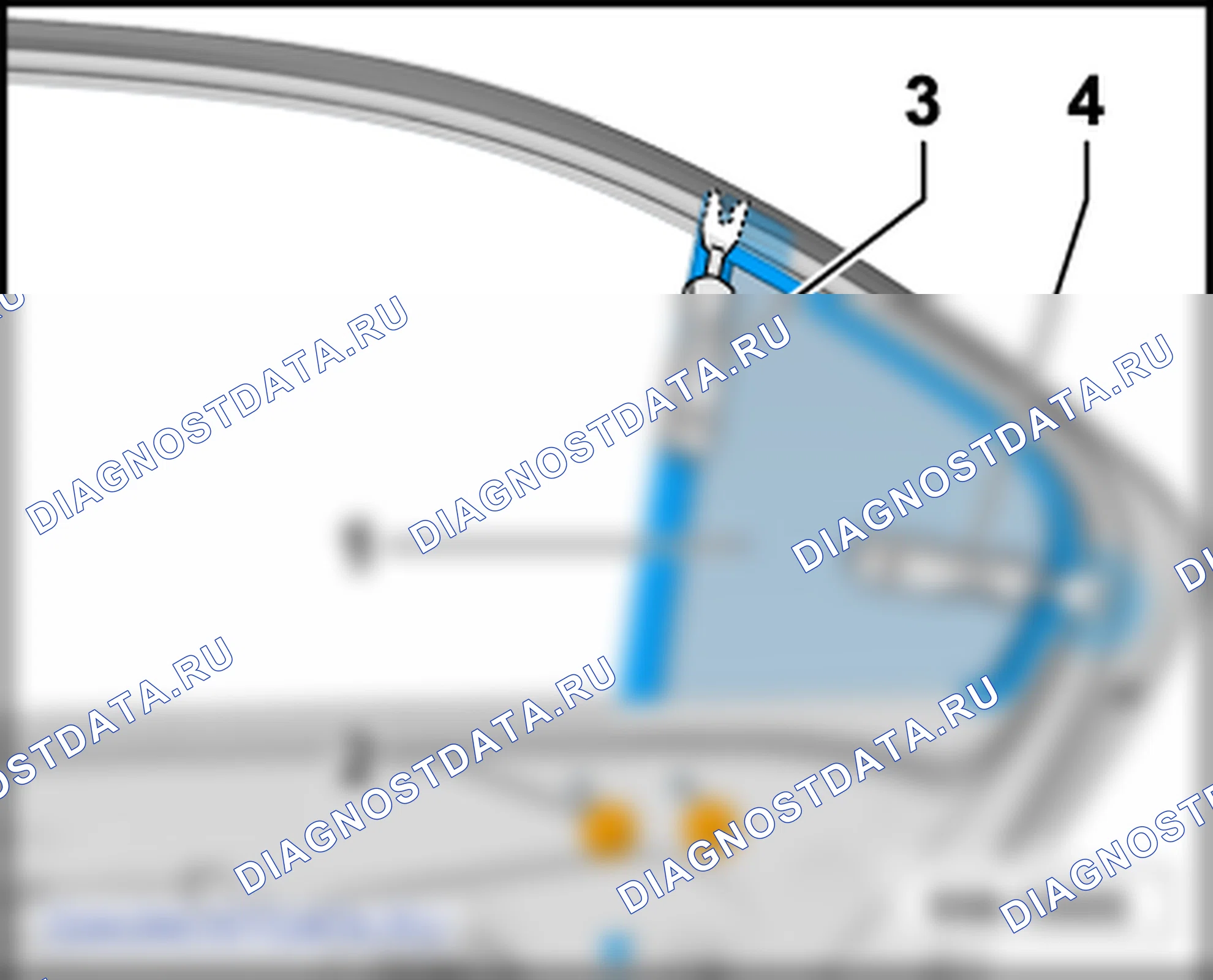 Детали дверей. SEAT Toledo Iv