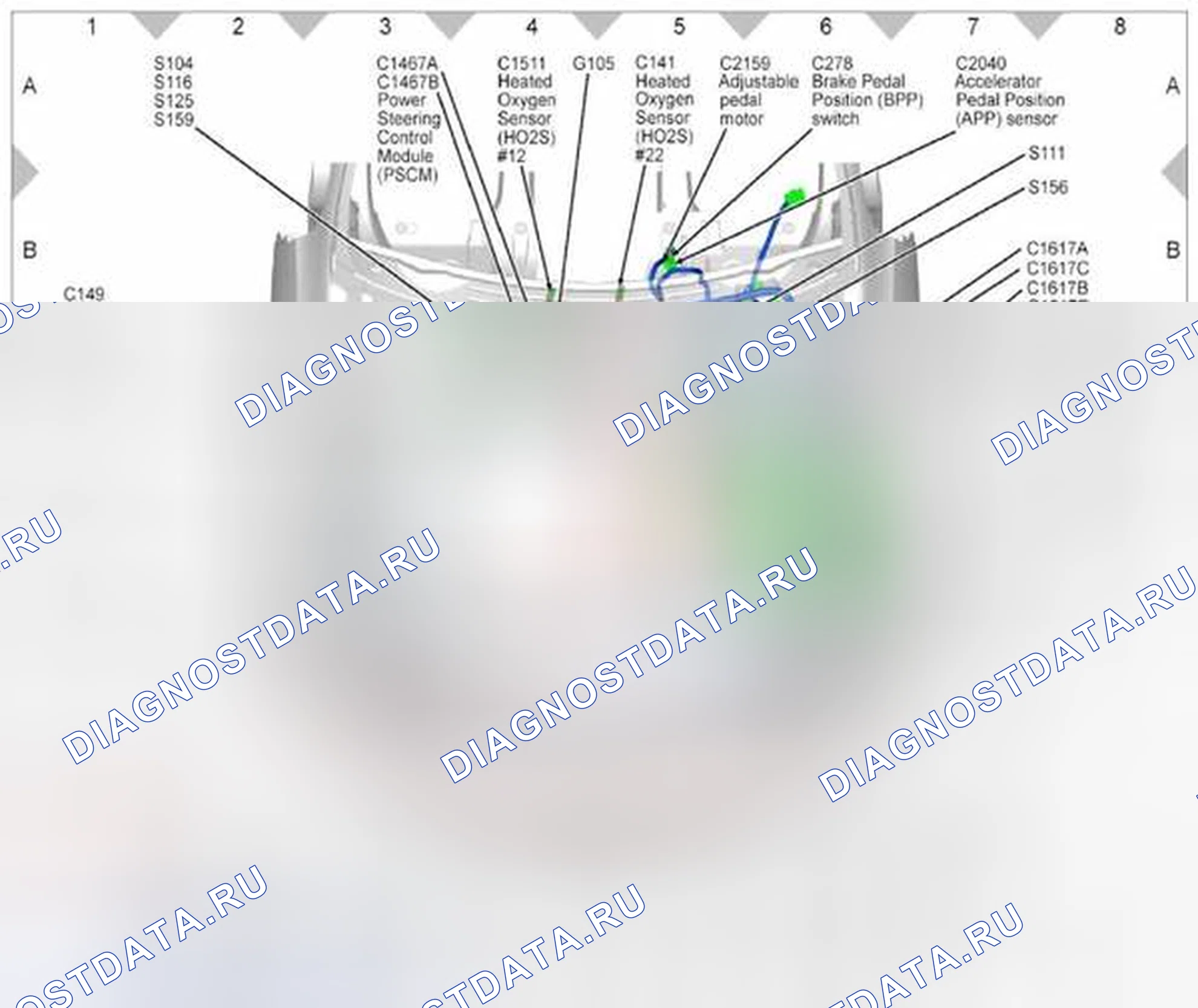 Рис. 632. BMW 4 серия F32/F33