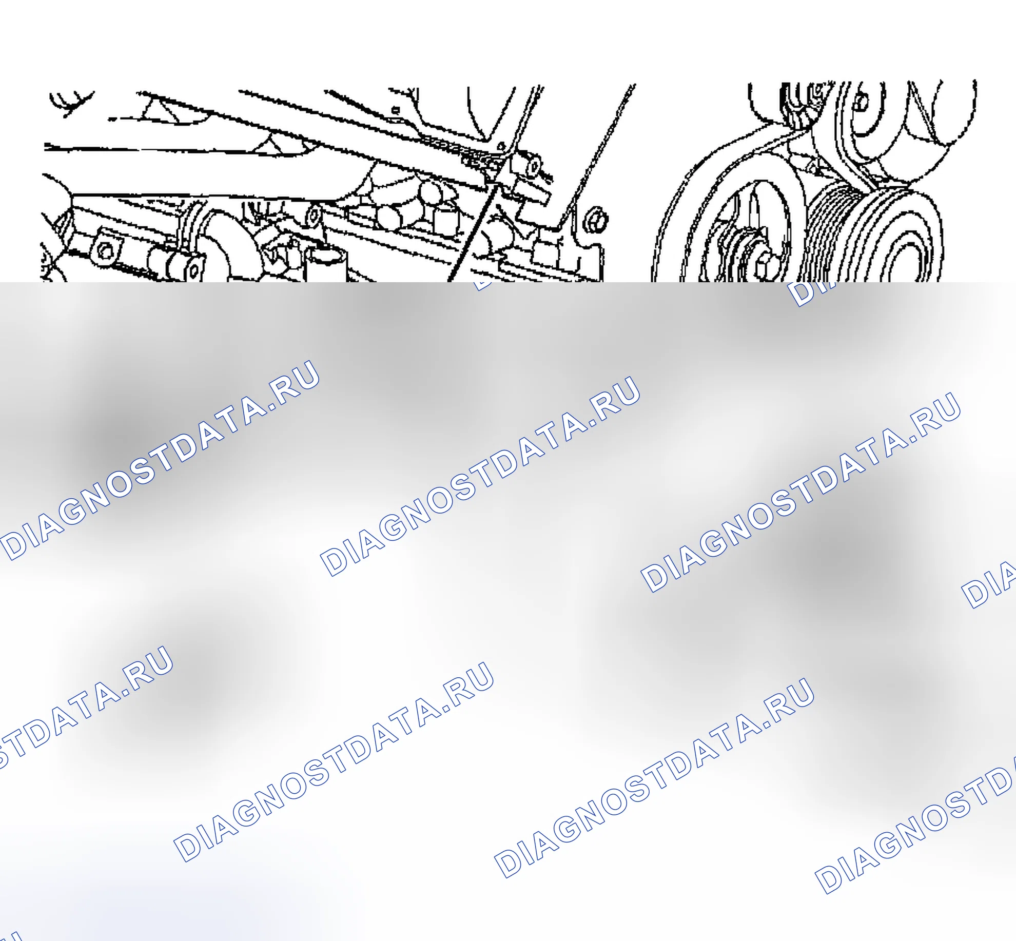 Рис. 333: Порядок демонтажа. Hyundai Terracan I