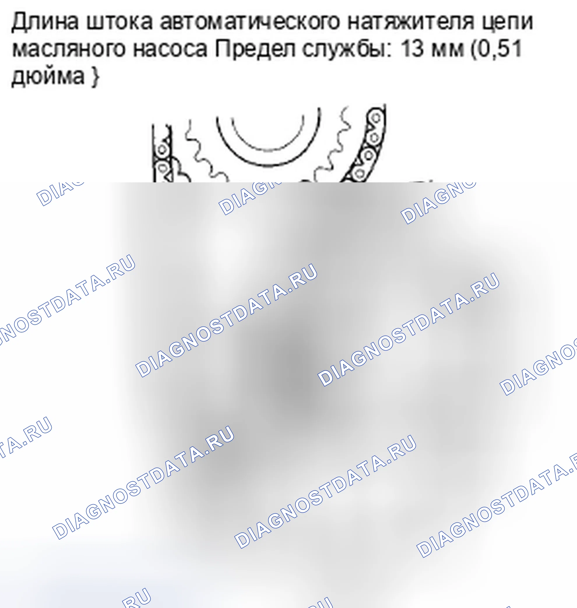 Рис. 81: Проверка цепи масляного насоса. Honda Accord VIII рестайлинг
