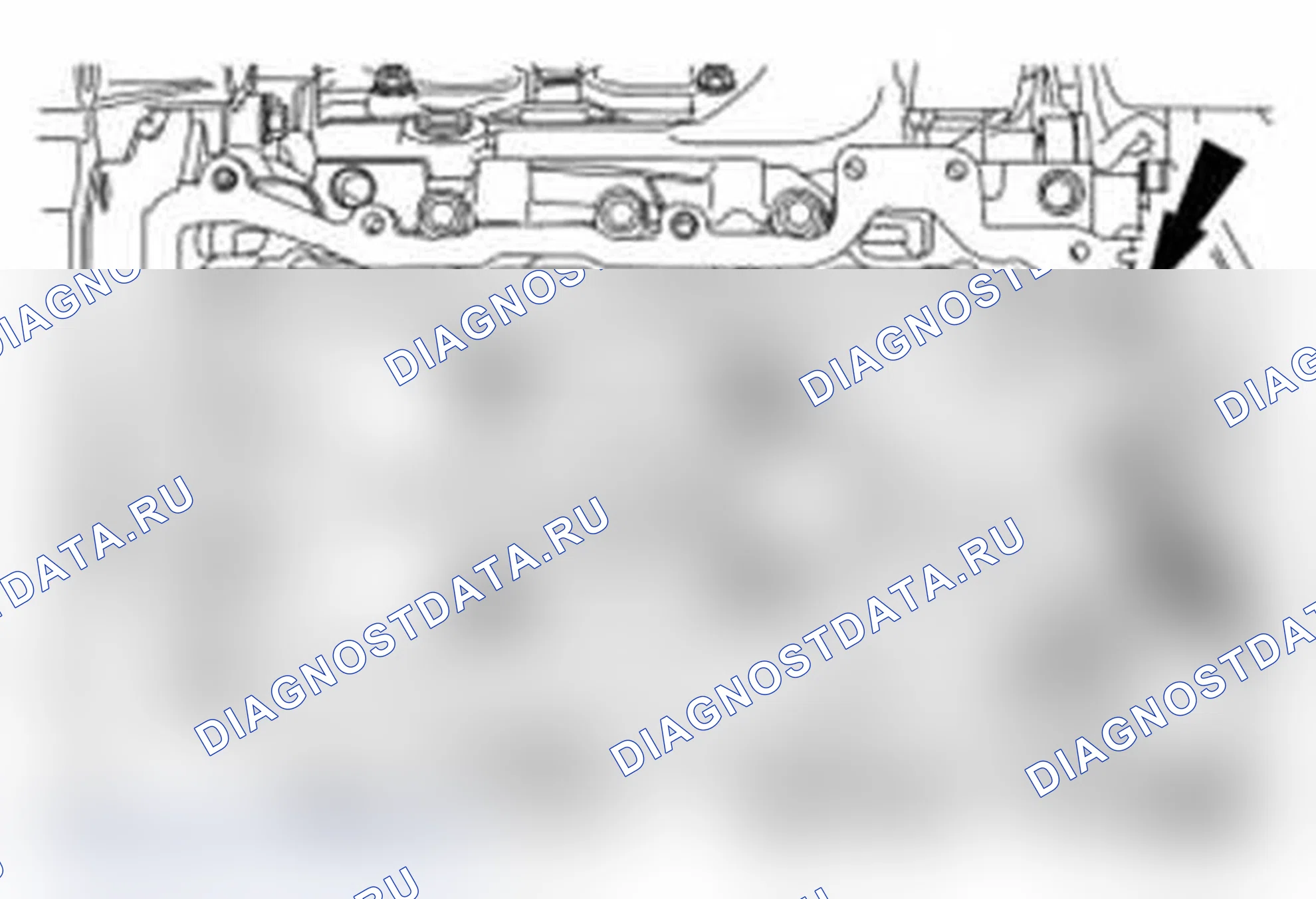 Рис. 674: Демонтаж. Mercury Mariner II рестайлинг