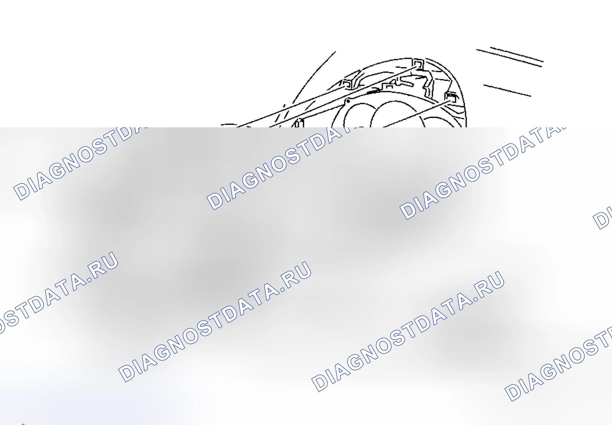 Рис. 11: СНЯТИЕ / УСТАНОВКА КРЫШКИ РАСХОДОМЕРА. Mazda 5 I