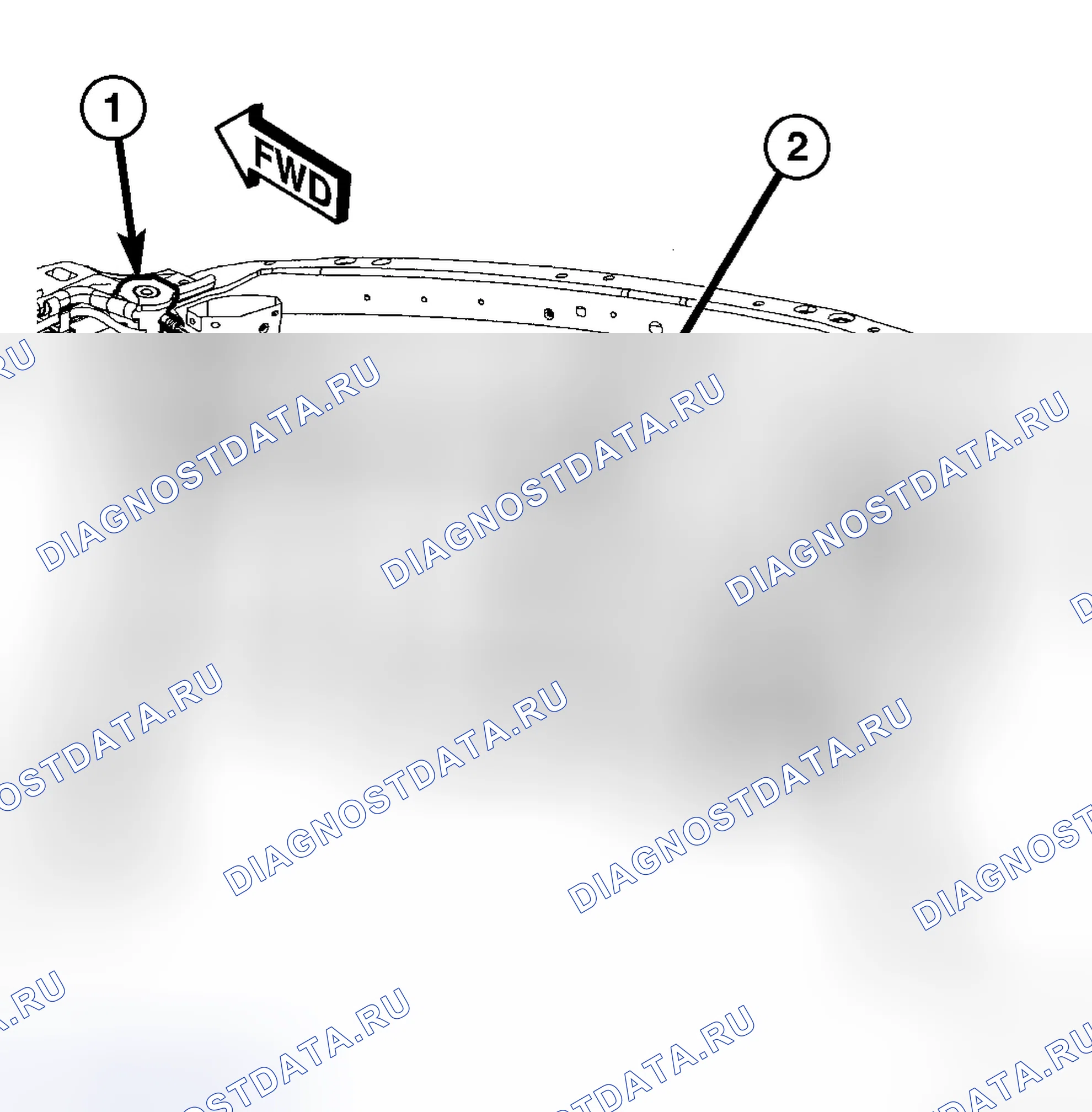 Рис. 8: ВЫНОС-5.9л / 6.7л ДИЗЕЛЬ. Dodge Cab & Chassis R3500 HD transition