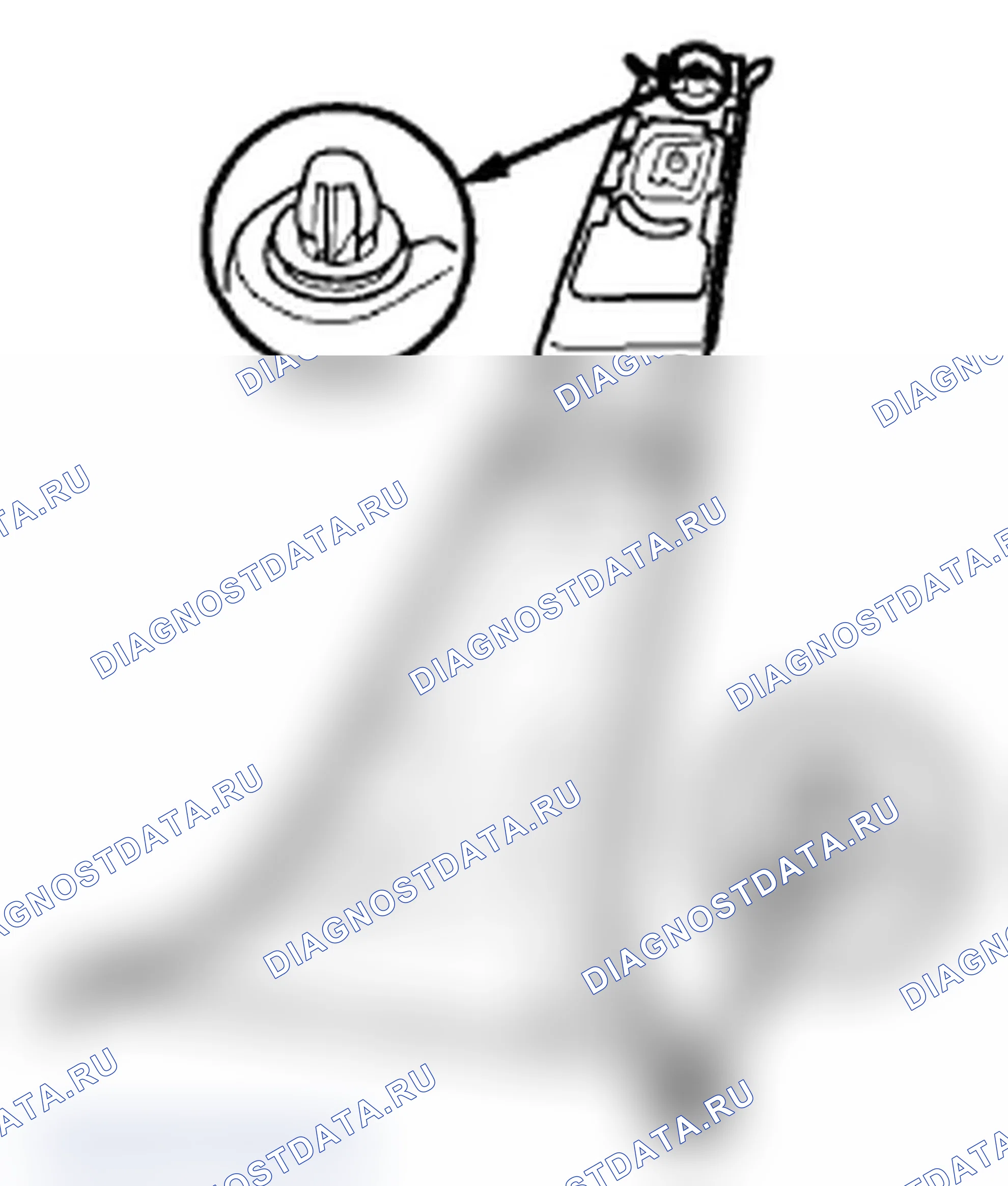 Рис. 207: Обрезка стойки B. Acura TL IV рестайлинг