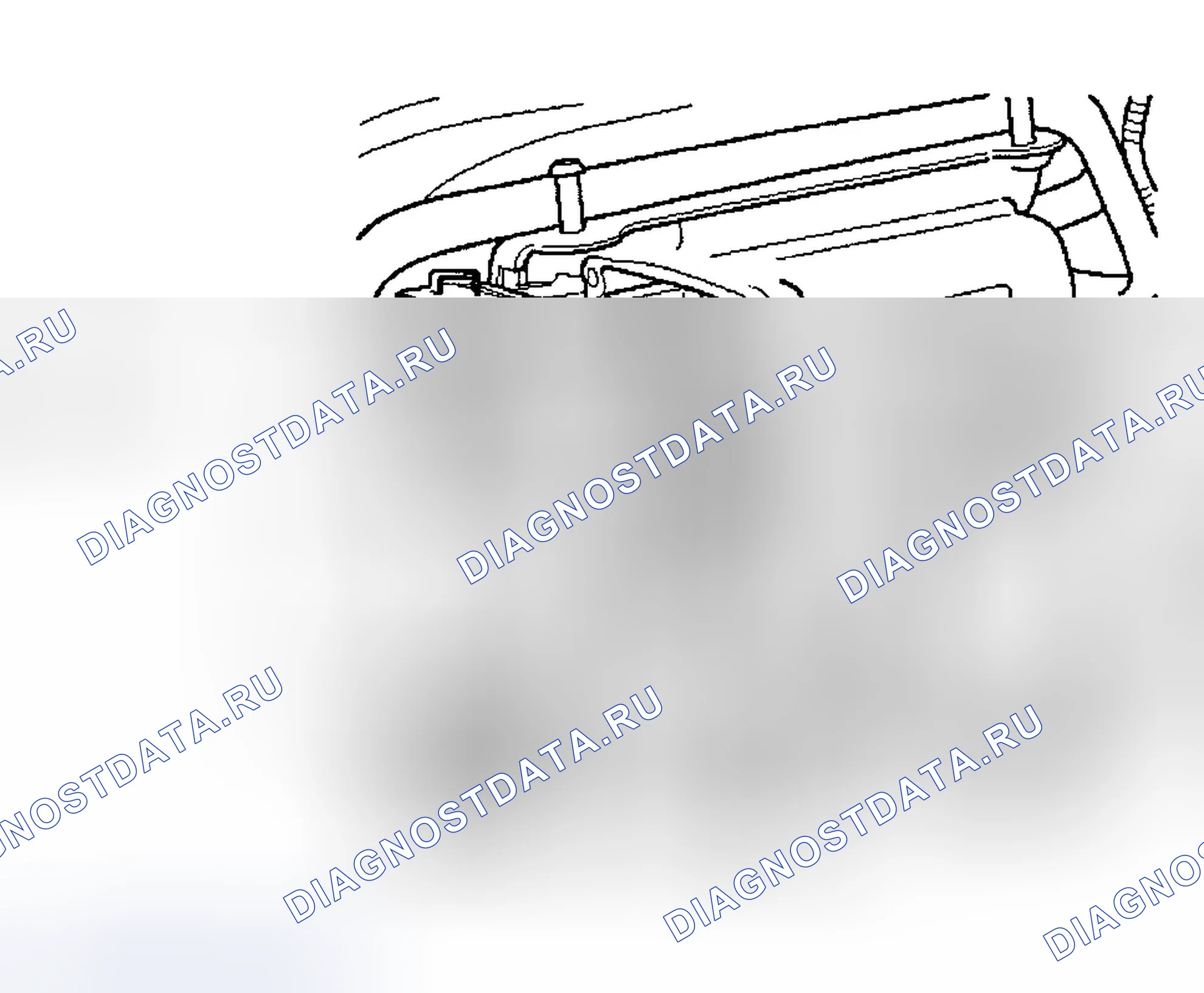 Рис. 6: Демонтаж и монтаж (3.2L и 3.5L). Isuzu Axiom I