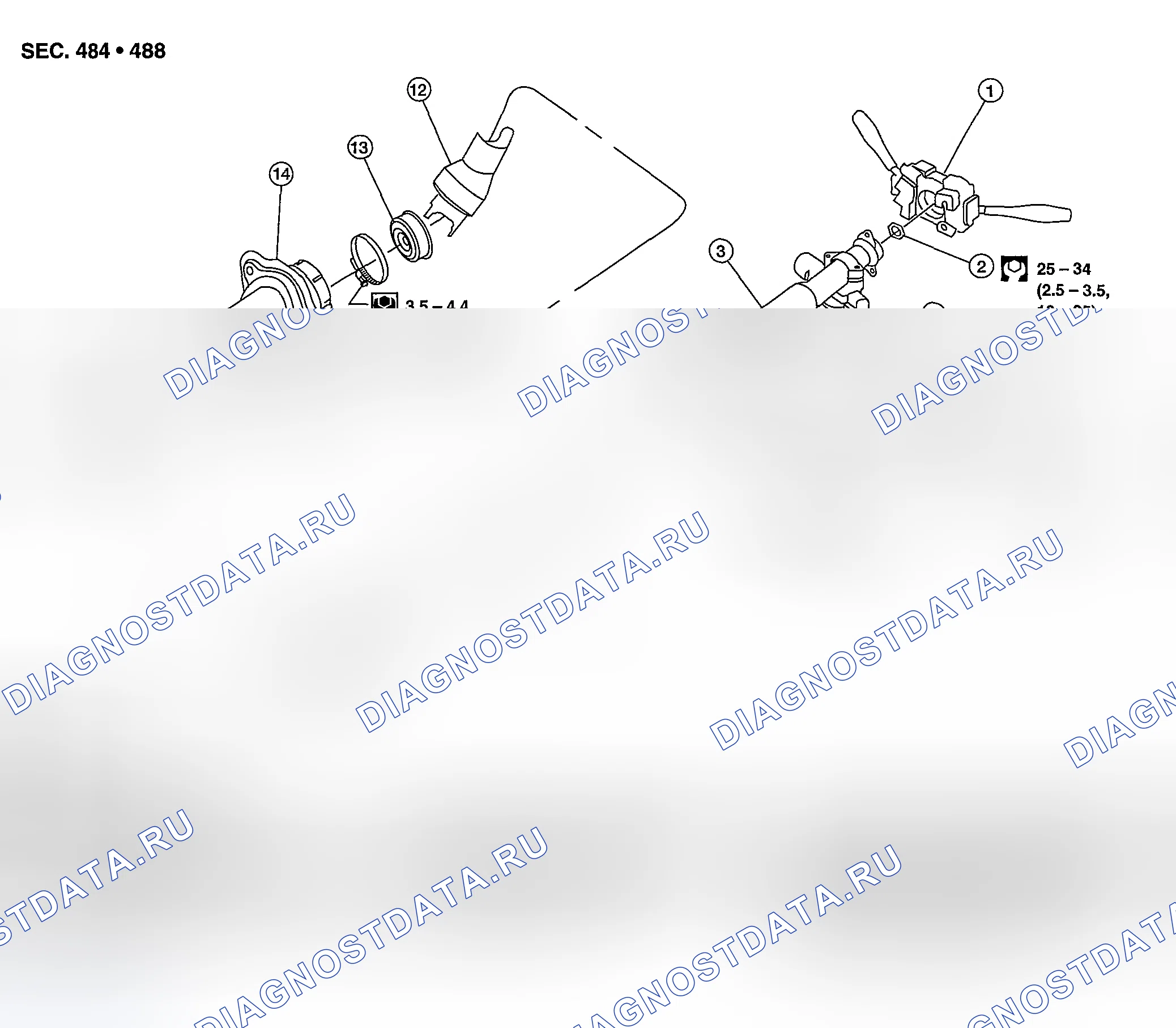 Рис. 19: Разборка и сборка. Nissan Sentra B15