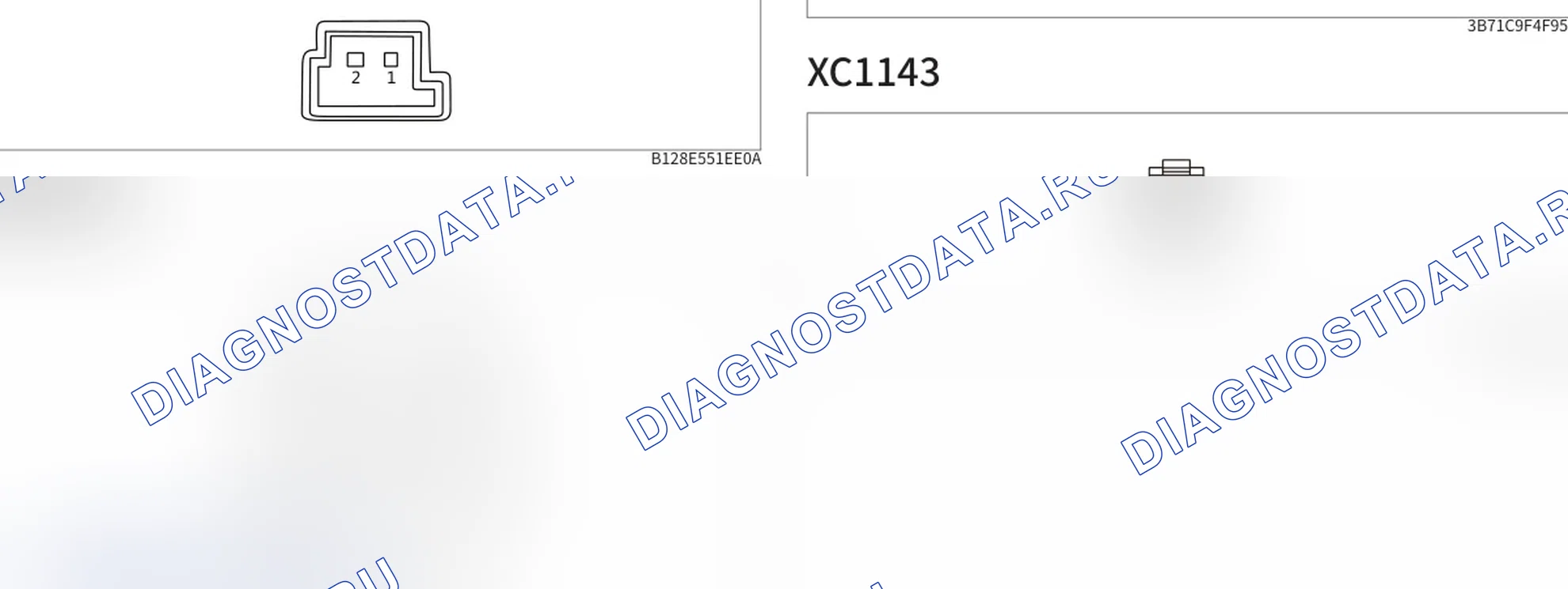 Распиновка разъёма XC070 — внешний вид и назначение контактов. Great-Wall Poer Pickup I