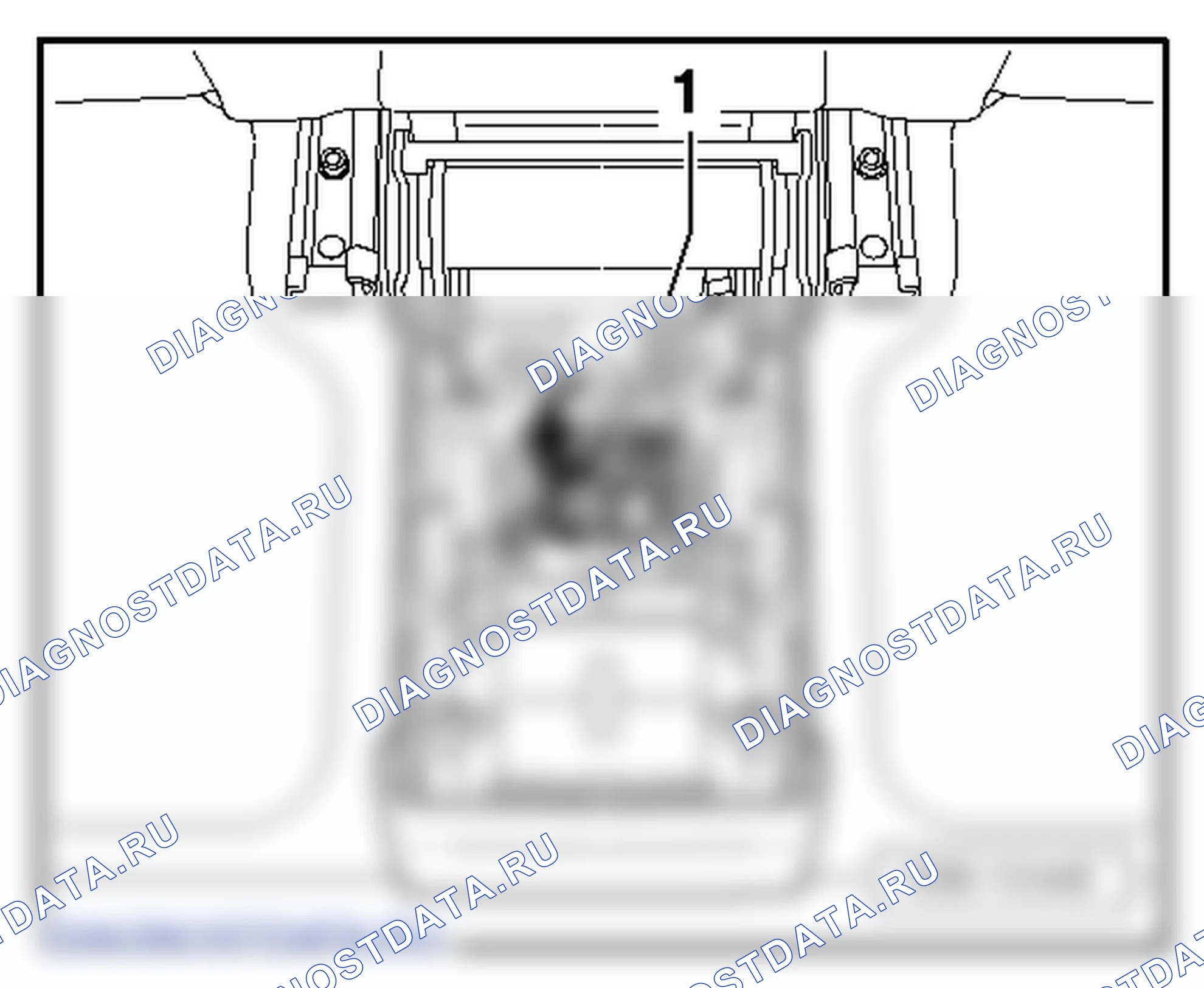 Лампы и органы управления в центральной консоли. SEAT Alhambra Ii