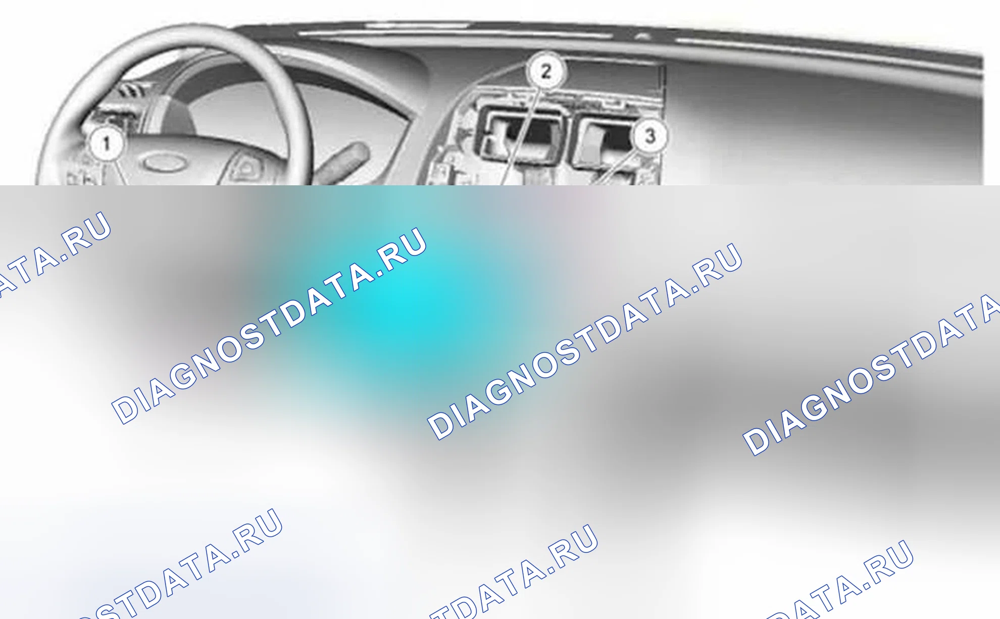 Рис. 43: Разнесенный вид. Ford Explorer V