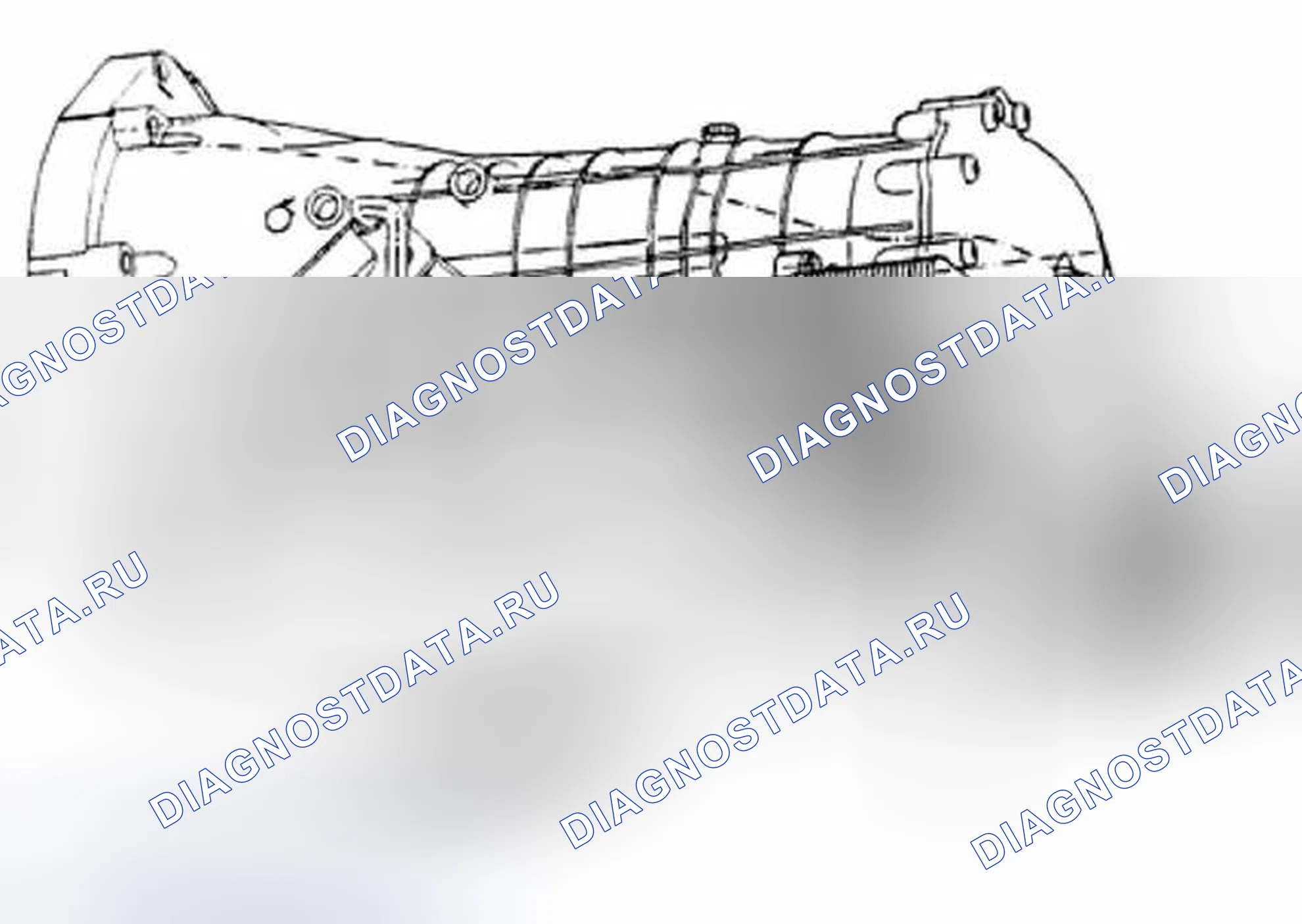 Рис. 218: Снятие и установка охладителя ATF. Porsche 911 GT2 996